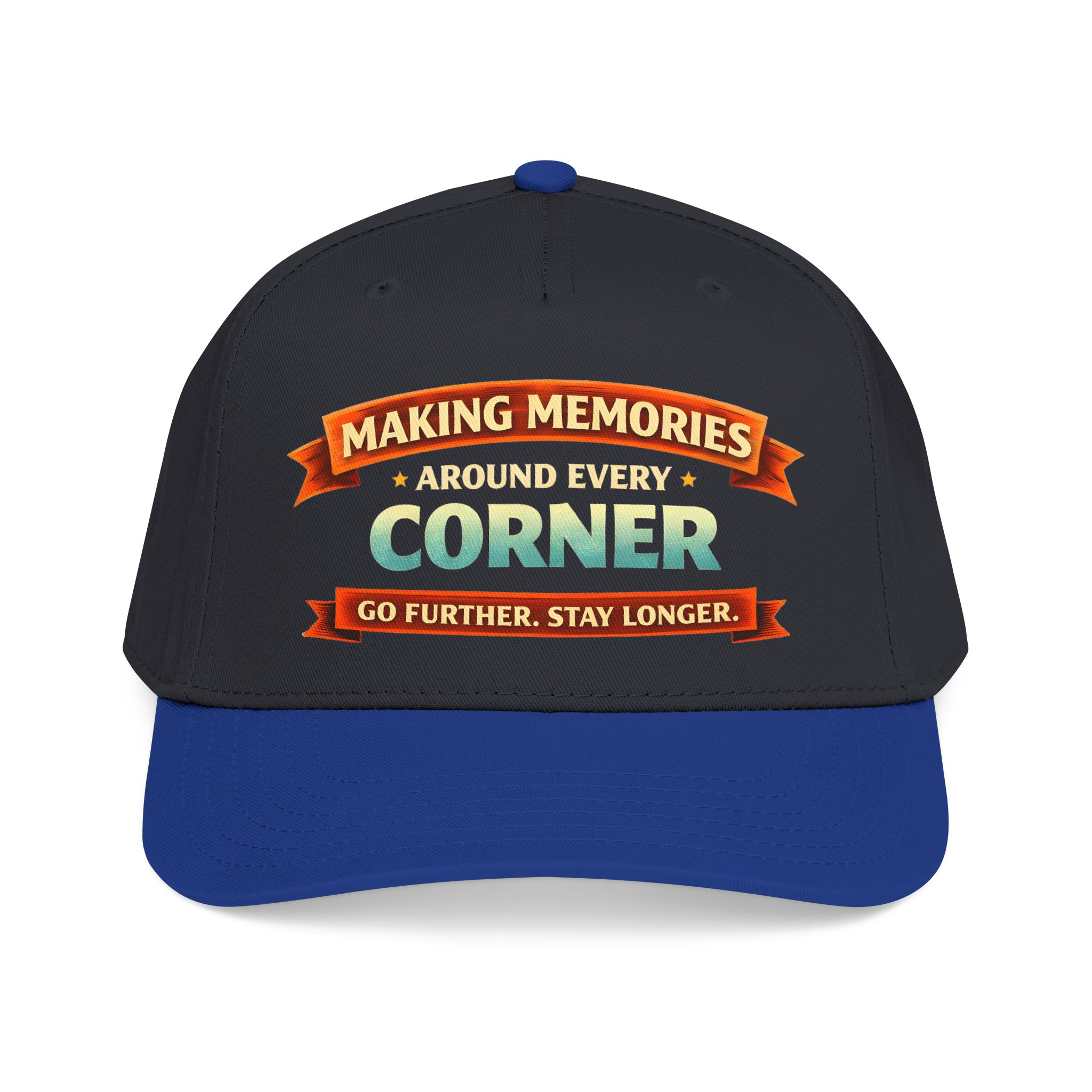 Baseball Cap - "Making Memories Around Every Corner" Design Scenic-Line