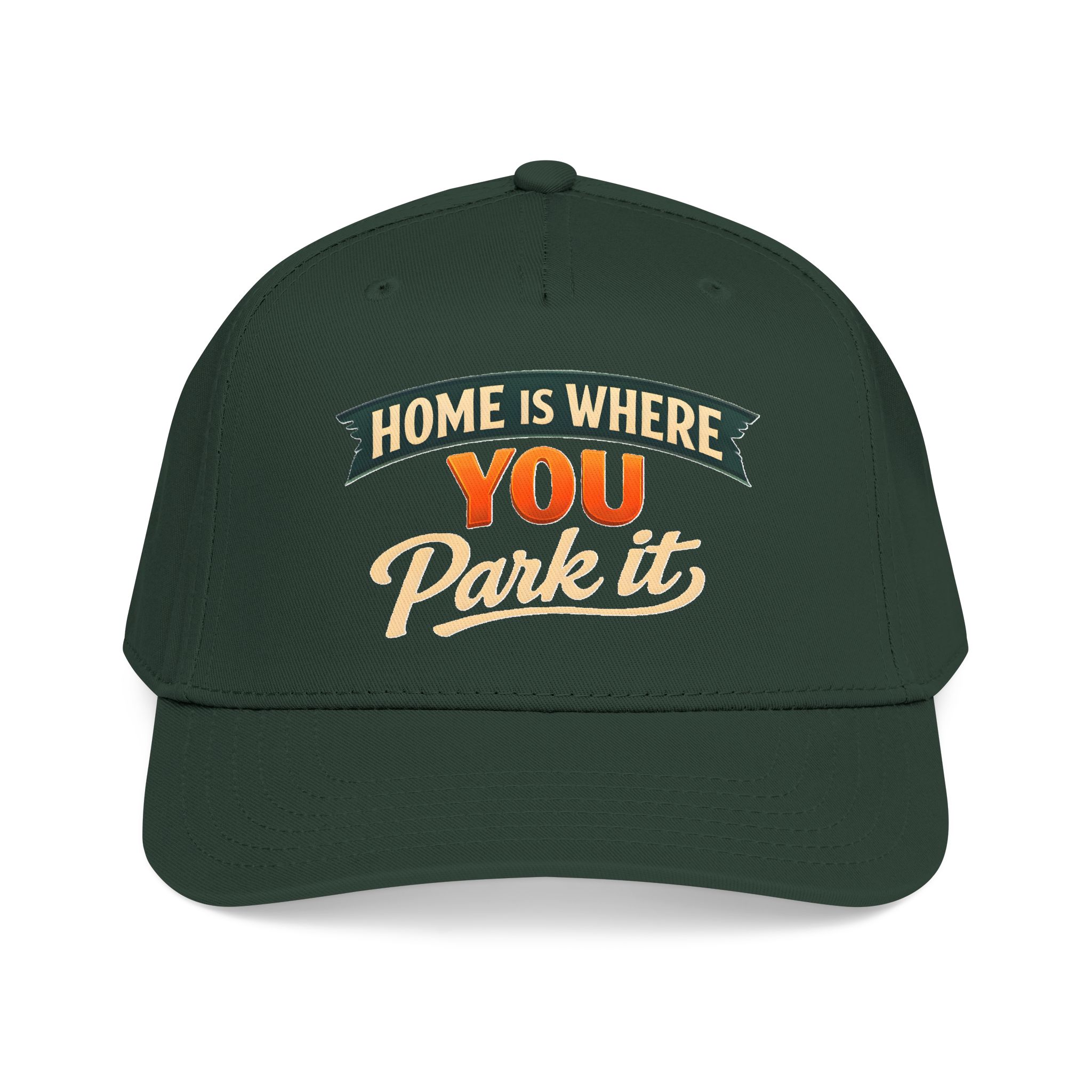 Baseball Cap - "Home Is where You Park It" Design Scenic-Line