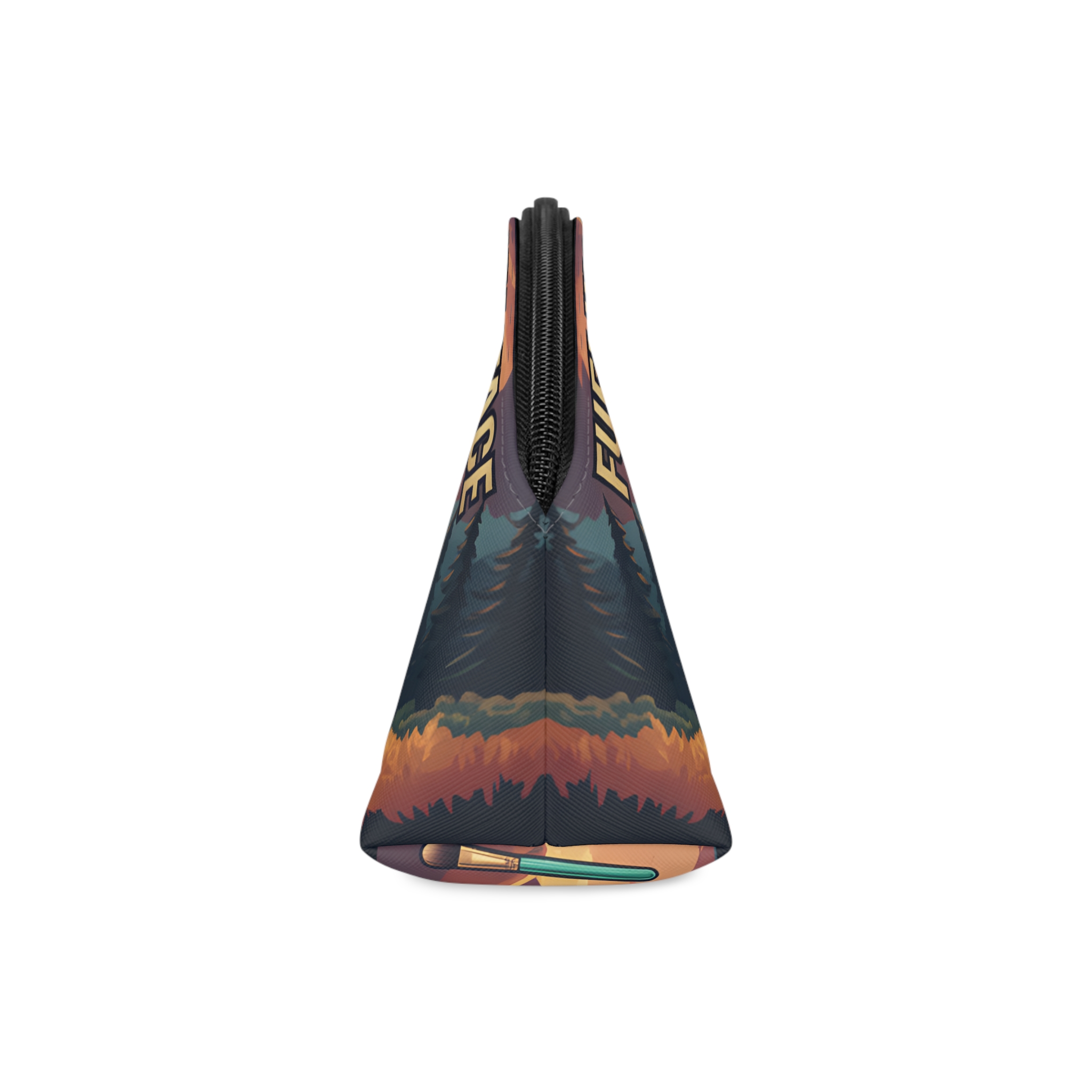 Makeup Bag — "Fueling My Freedom ANd My Face" campervan quoted