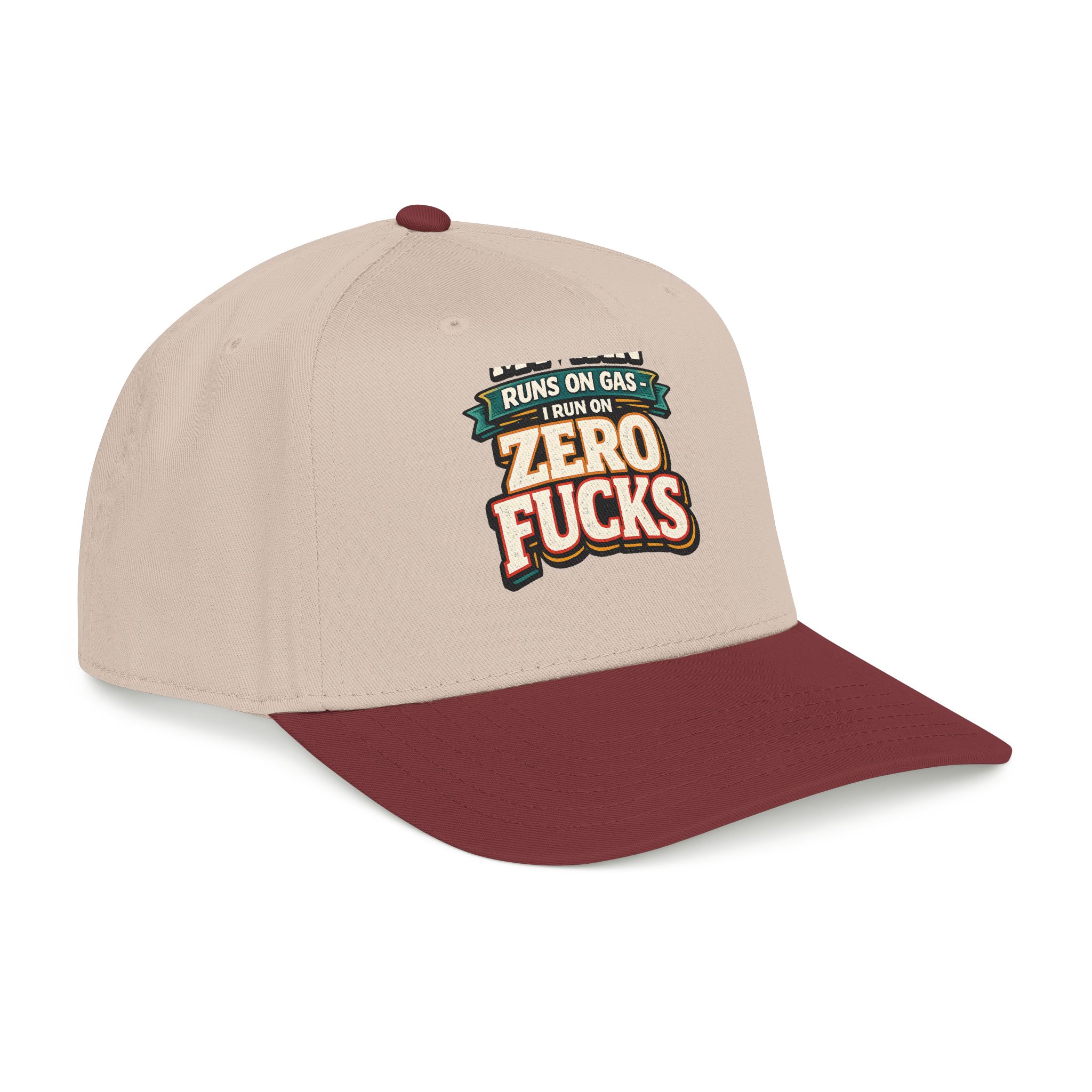 Baseball Cap - "My Van Runs On Gas" Design F**K-Line