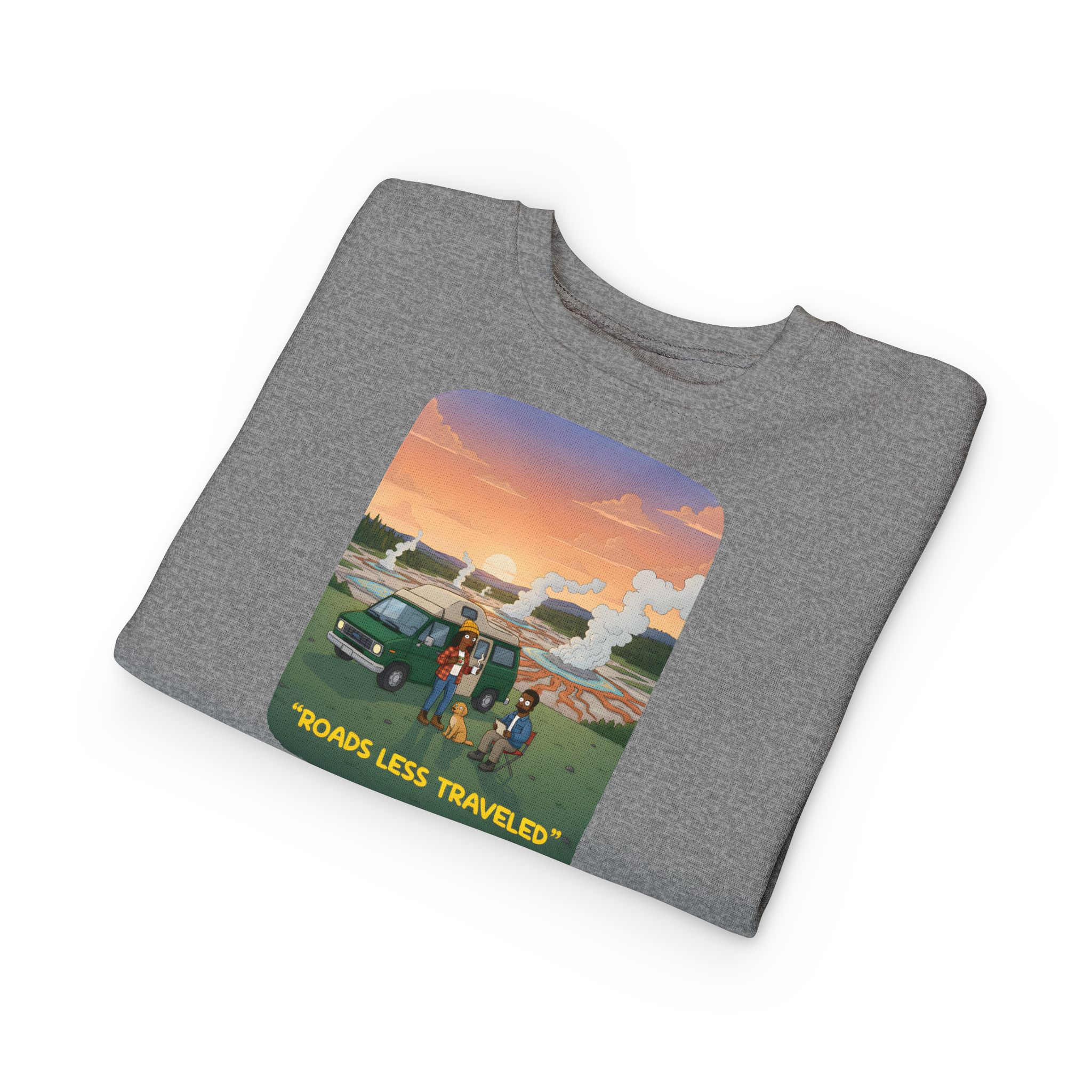 Toddler Sweatshirt - "Roads Less Traveled" (Design Sitcom-Line)