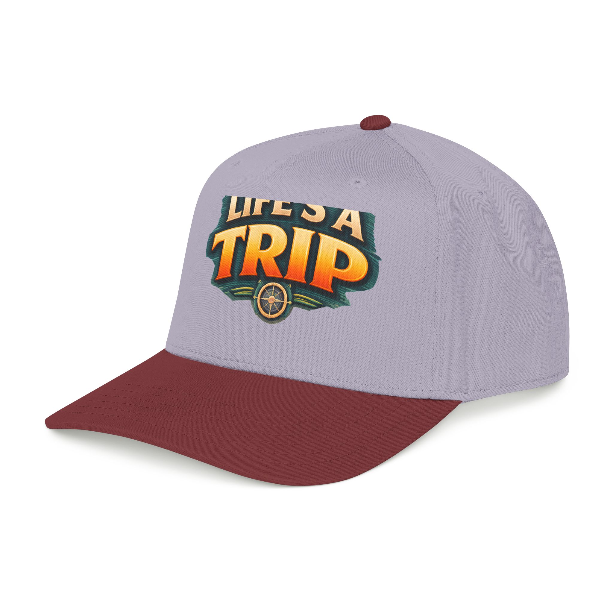 Baseball Cap - "Lifes A Trip" Design Scenic-Line