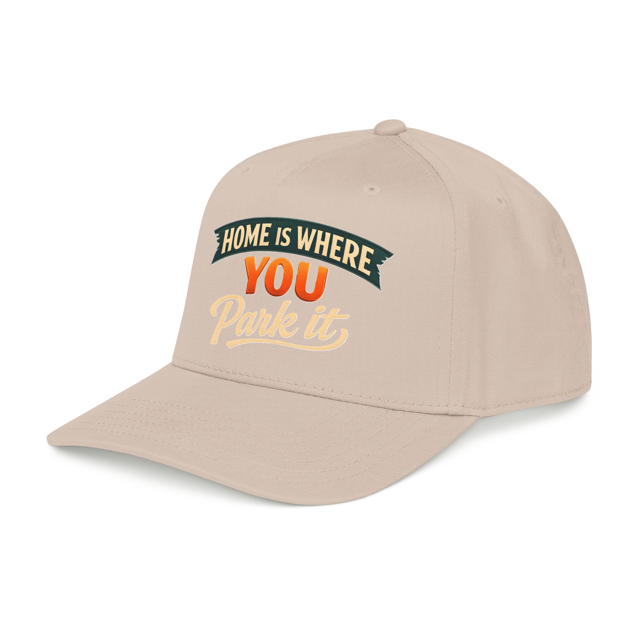 Baseball Cap - "Home Is where You Park It" Design Scenic-Line
