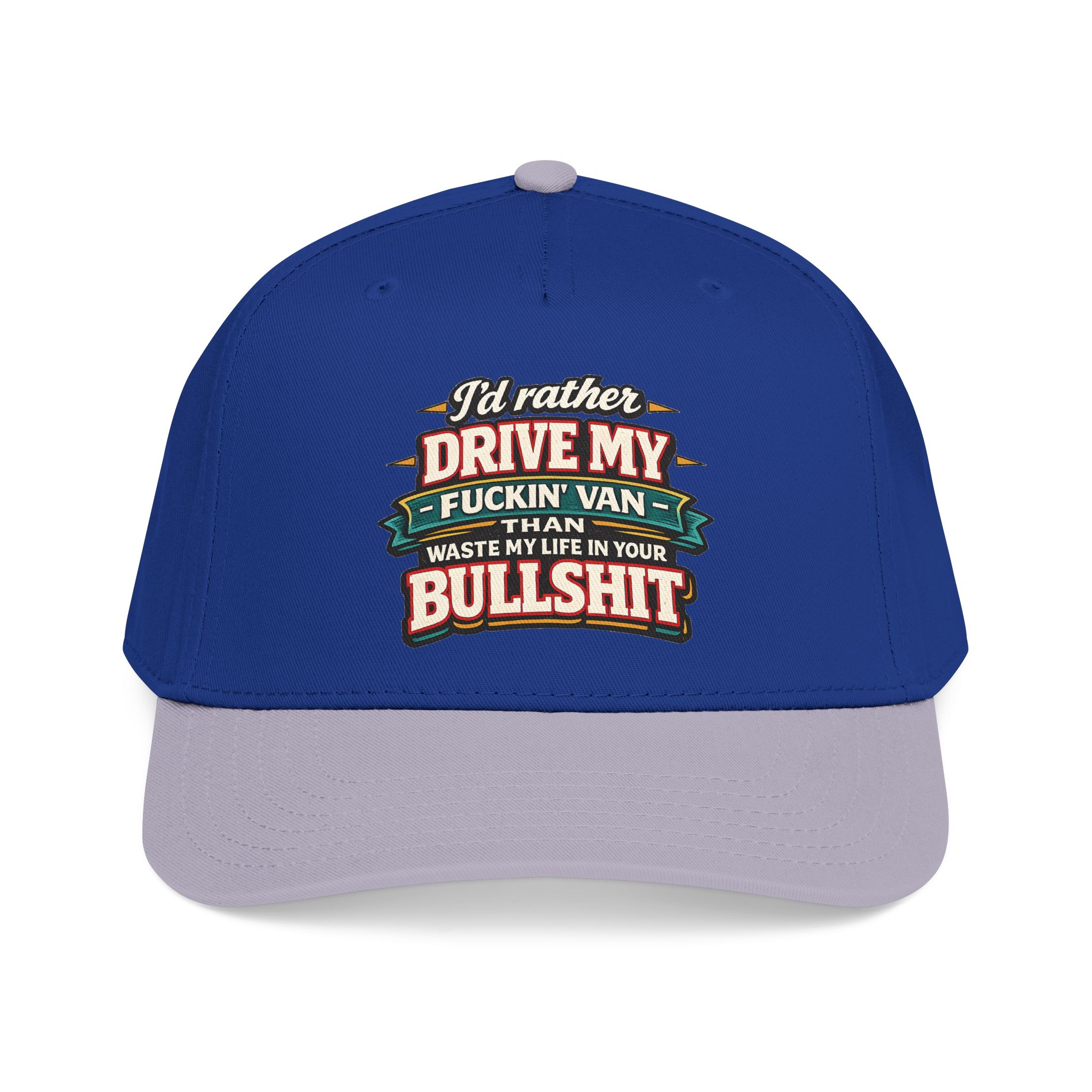 Baseball Cap - "I´d Rather Drive My Fucking Van" Design F**K-Line