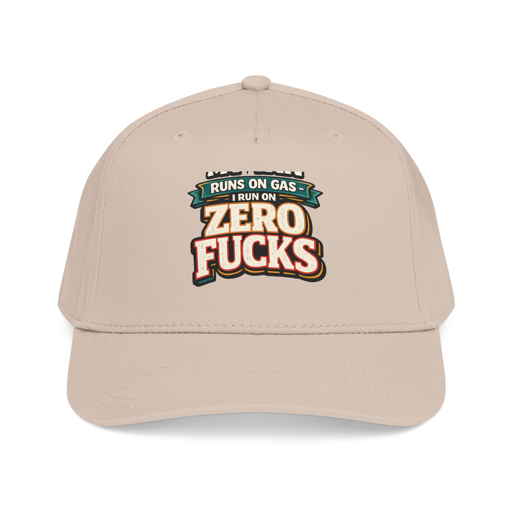 Baseball Cap - "My Van Runs On Gas" Design F**K-Line