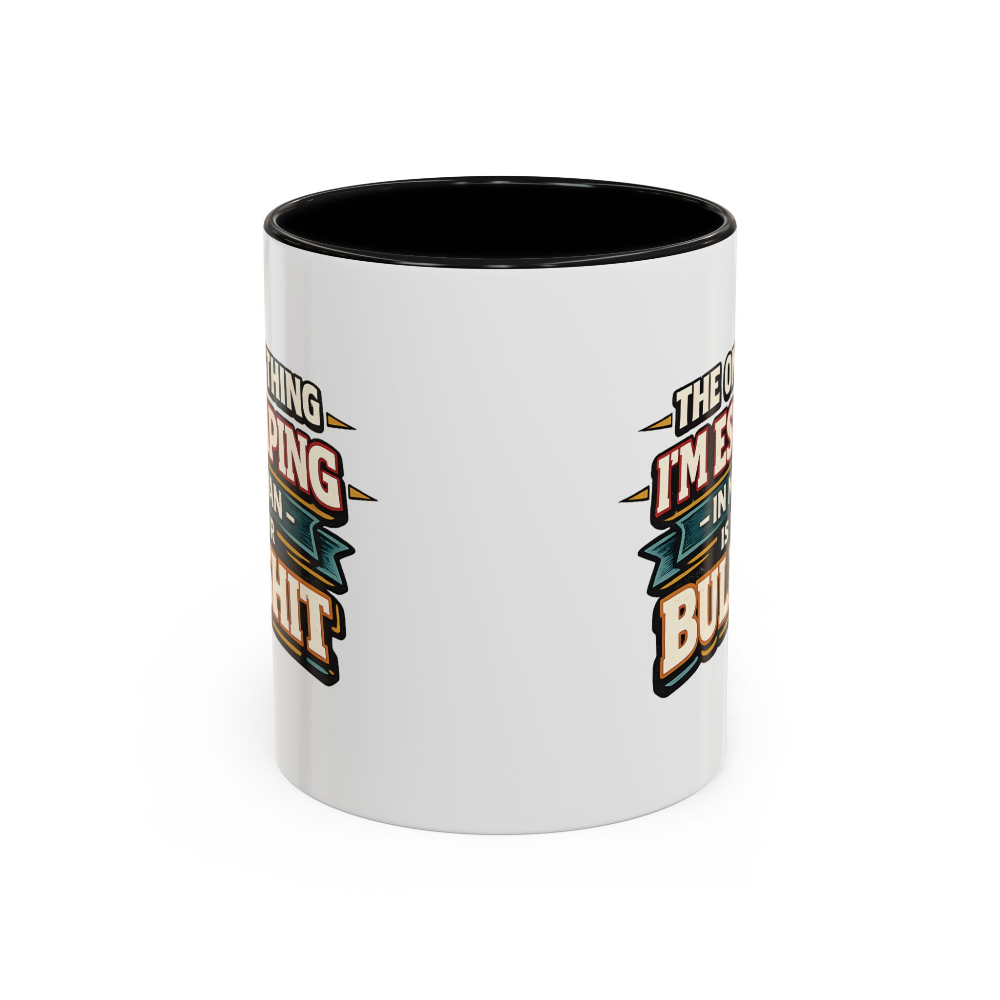 3914857270570560597_2048.jpeg Accent Coffee Mug (11, 15oz) — "The Only Thing I´m Escaping" Design F**K-Line