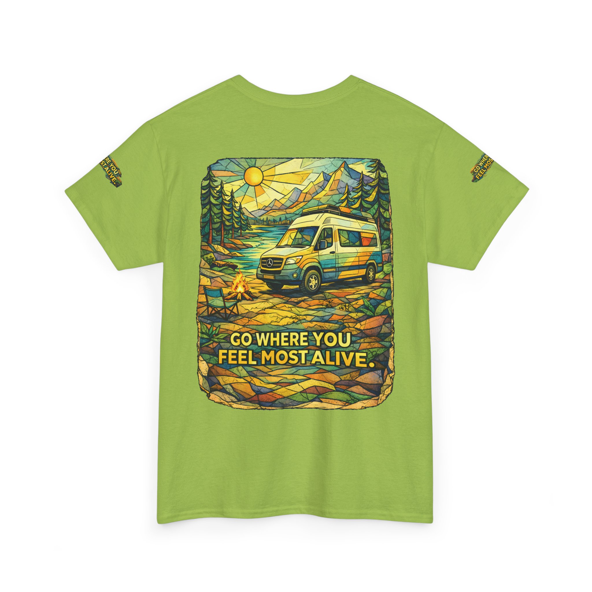 3925857836490276636_2048.jpeg Unisex Heavy Cotton Tee — "Go Where You Feel Most Alive" Design Cubic-Line