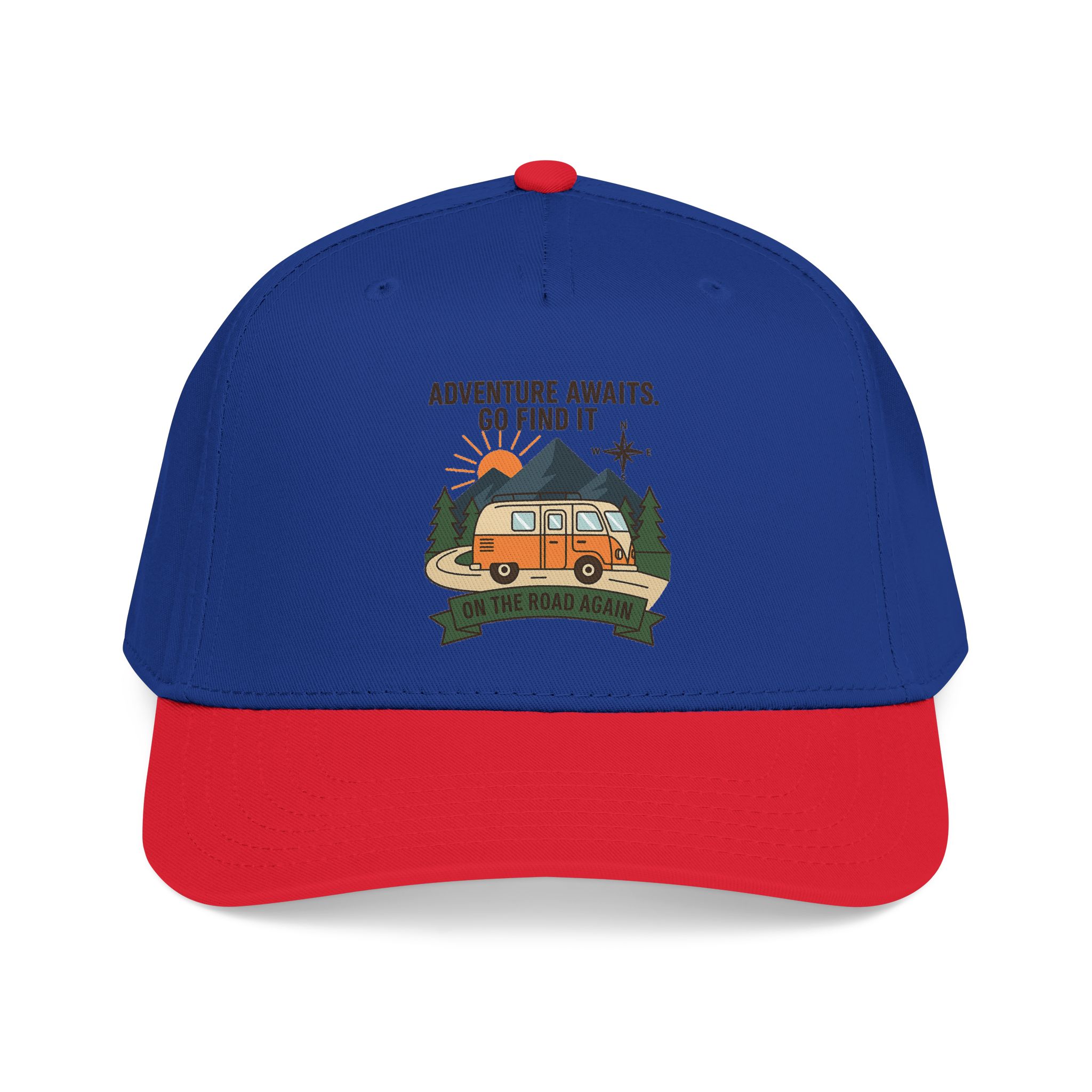 Baseball Cap - "Adventure Awaits" Outdoor Travel Hat