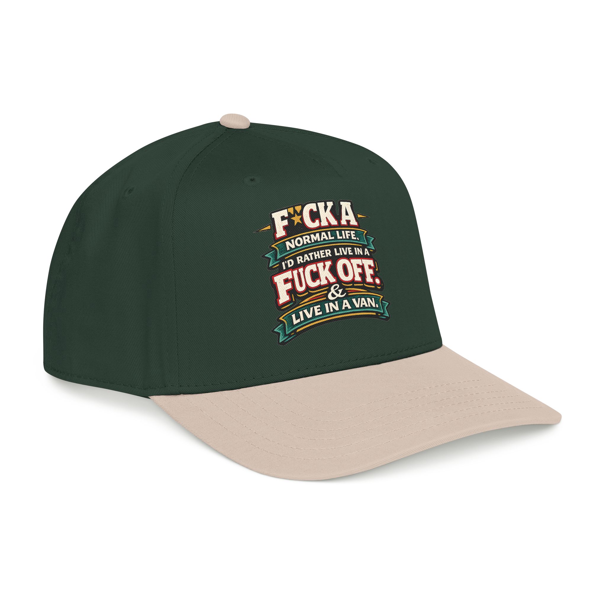 Baseball Cap - "Fuck A Normal Life" Design F**K-Line