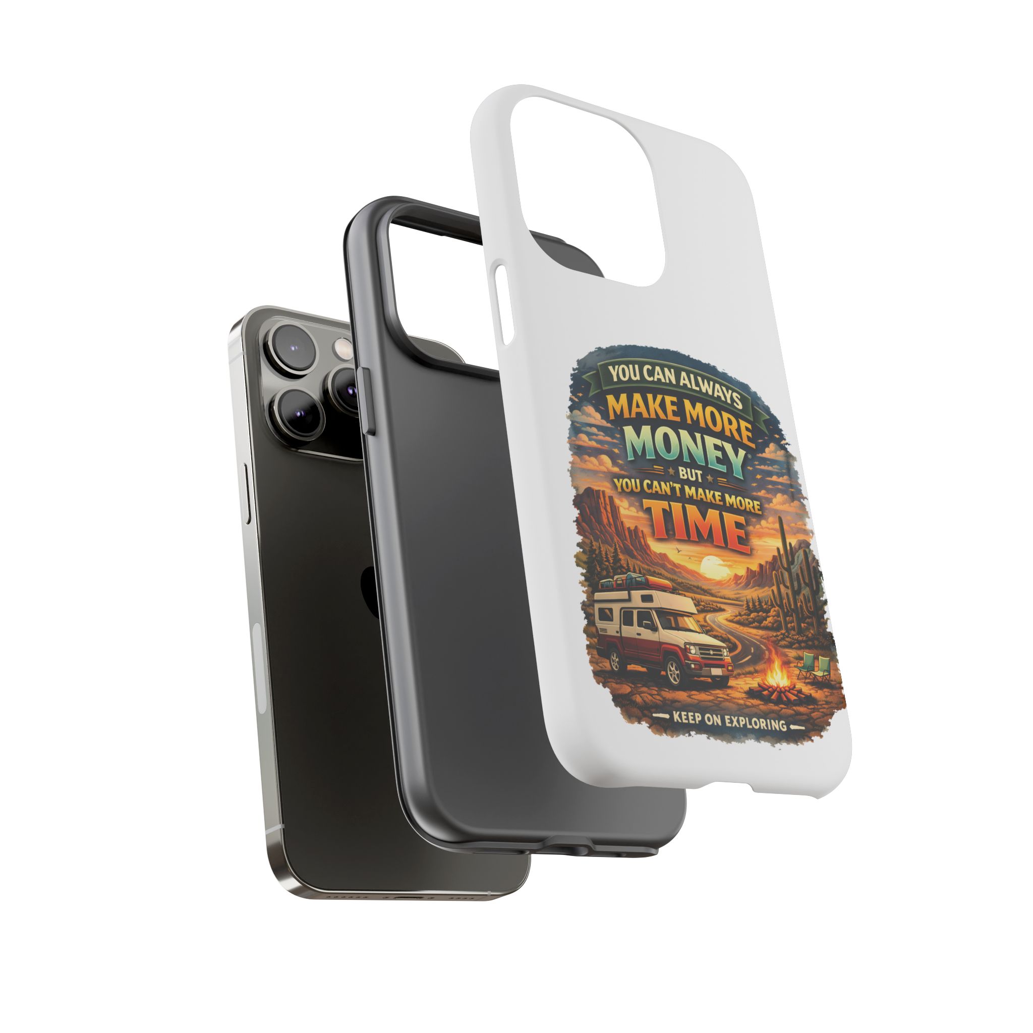 Phone Case — "You Can Always Make Money" (Design Scenic-Line)