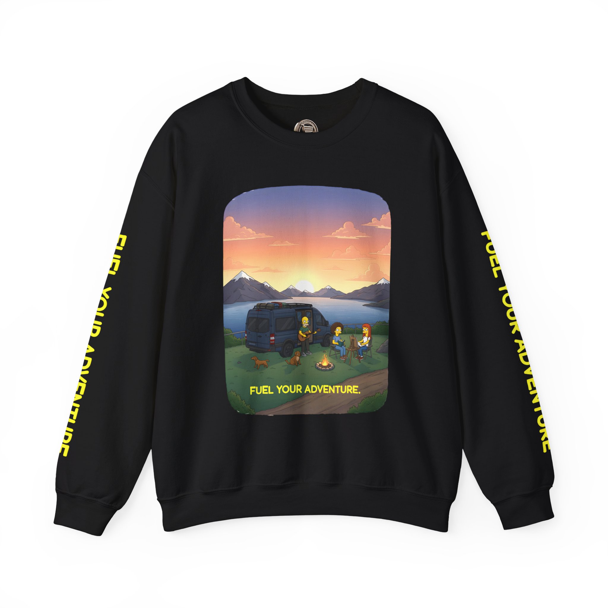 3970145422945141668_2048.jpeg Unisex Heavy Blend™ Crewneck Sweatshirt — "Fuel Your Adventure" Design Sitcom-Line