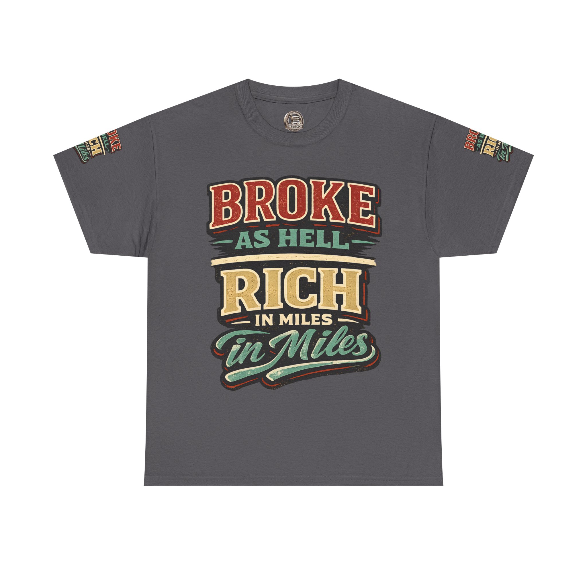 3986862165034284718_2048.jpeg Unisex Heavy Cotton Tee — "Broke As Hell" Design F**K-Line