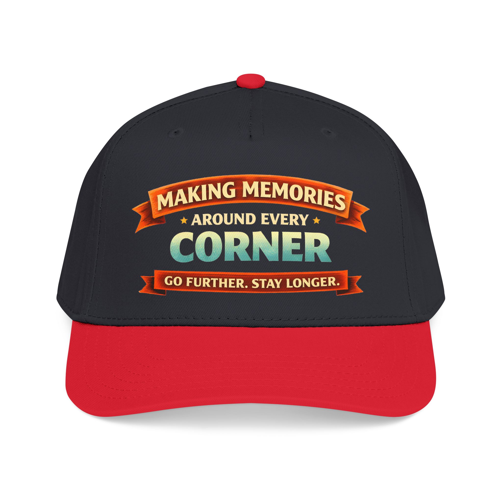 Baseball Cap - "Making Memories Around Every Corner" Design Scenic-Line