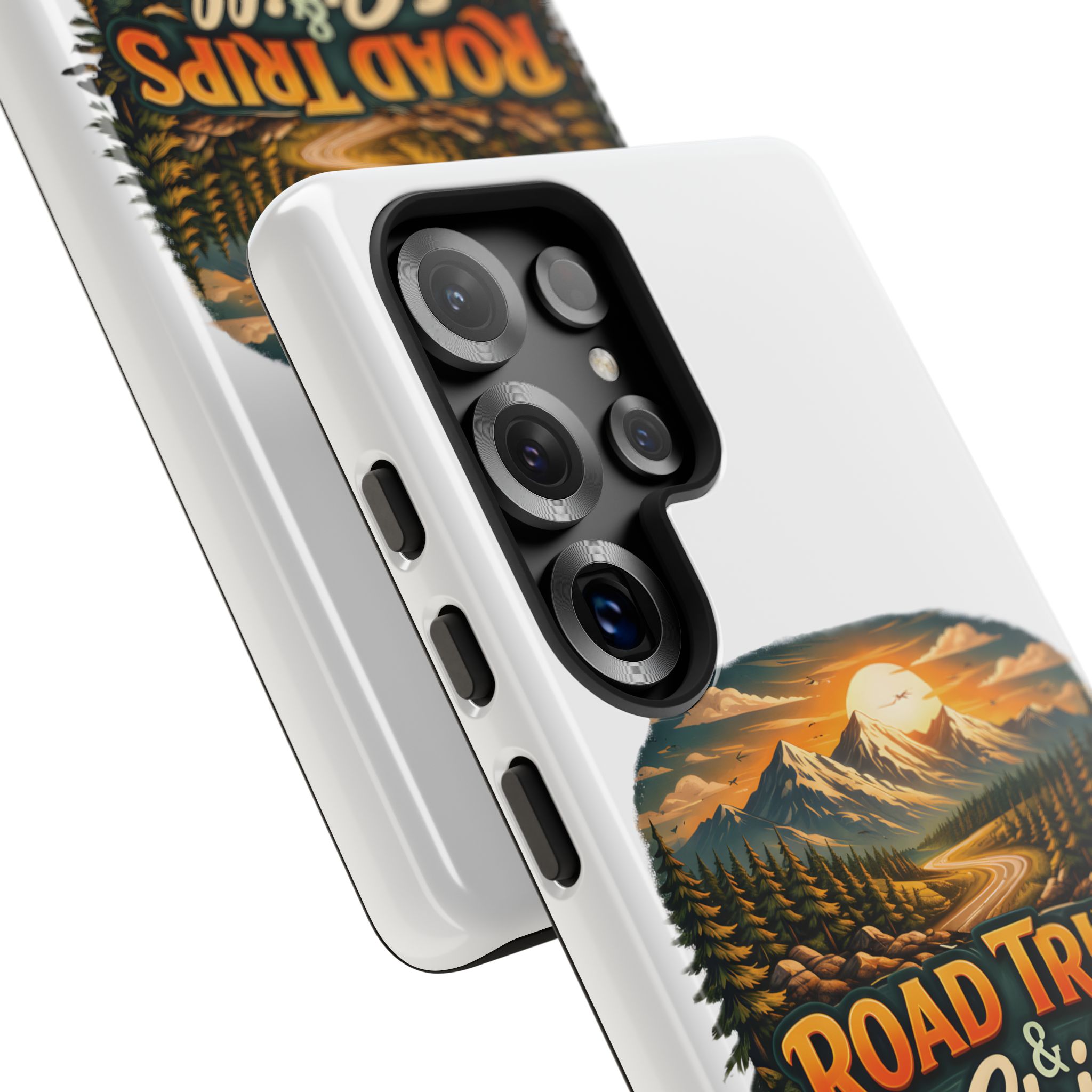 Phone Case — "Road Trips and Chill" (Design Scenic-Line)