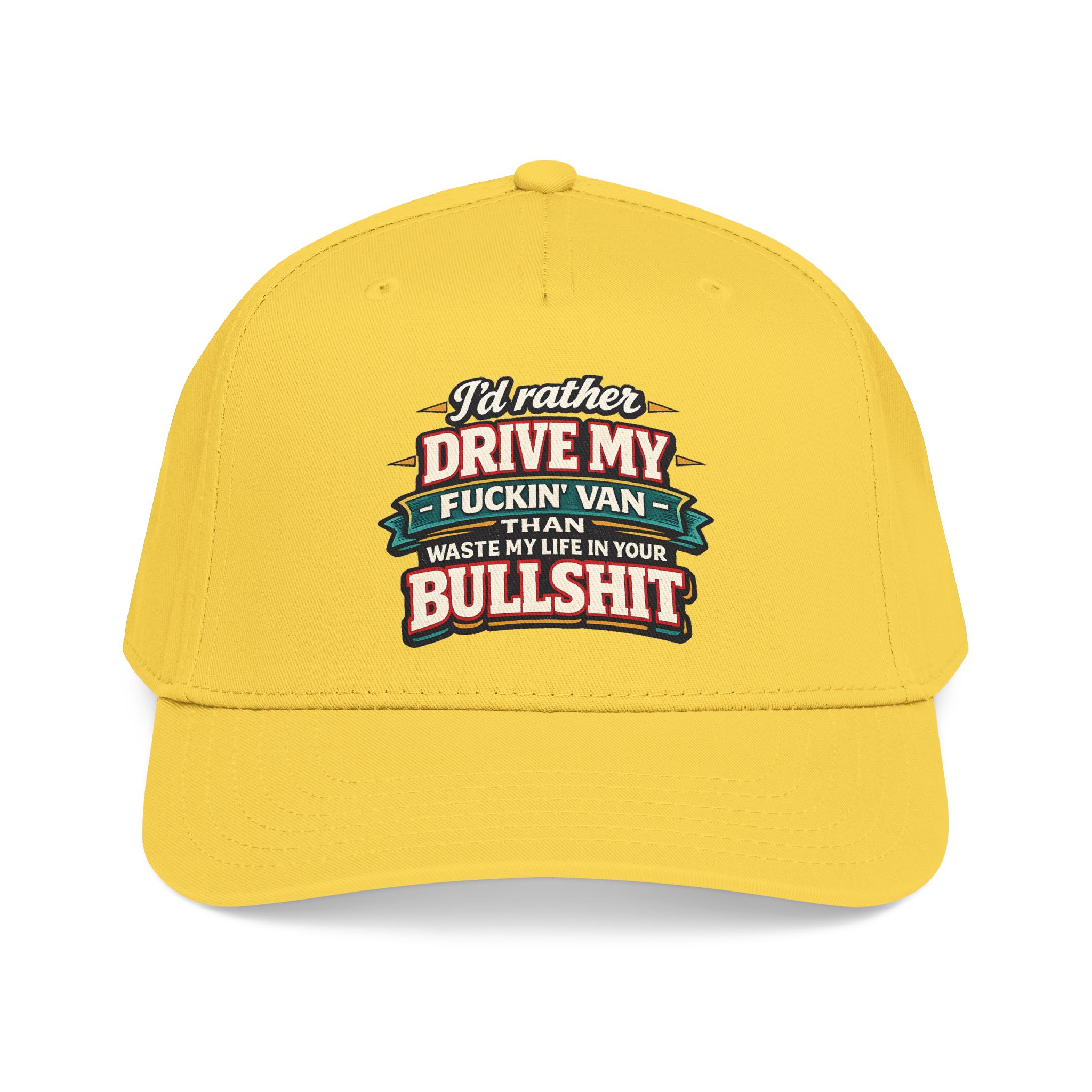 Baseball Cap - "I´d Rather Drive My Fucking Van" Design F**K-Line