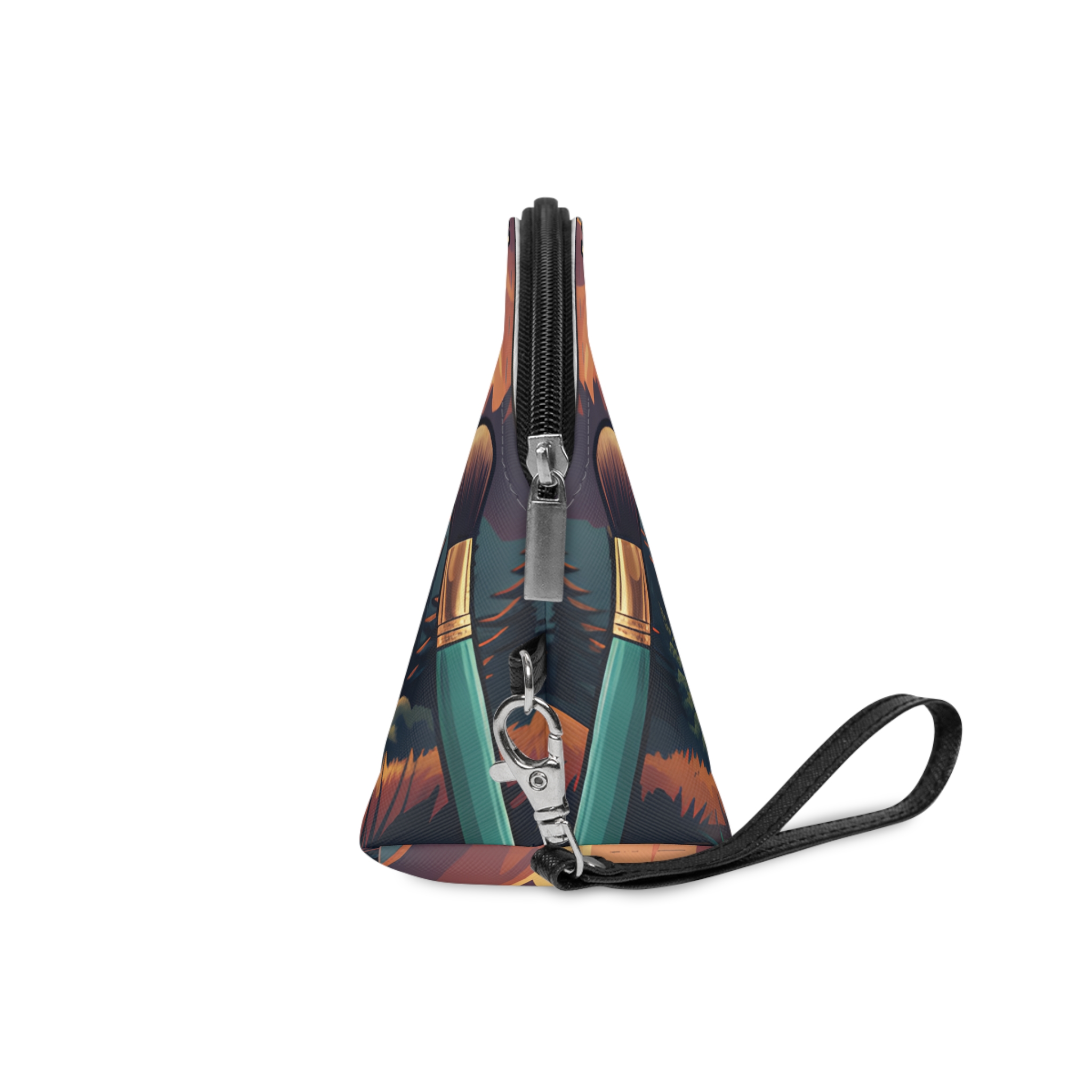 Makeup Bag — "Life Is A Highway-Makup Is My Essentials" campervan quoted