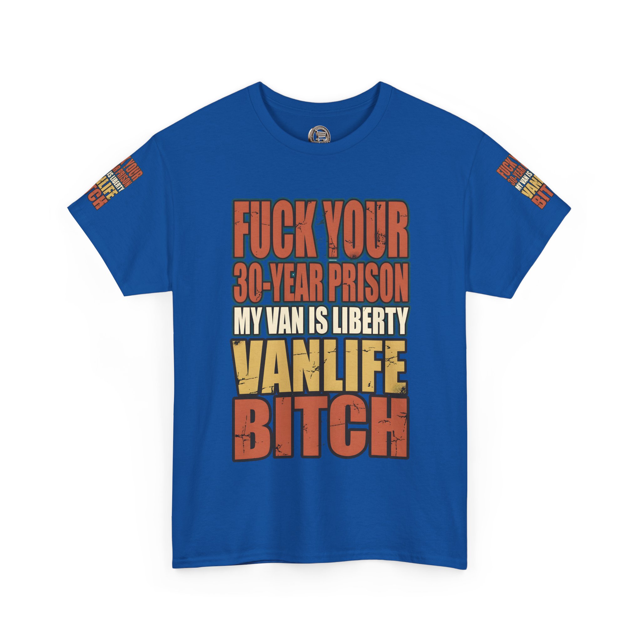 Unisex Heavy Cotton Tee — "Fuck Your 30 Year" Design F**K-Line