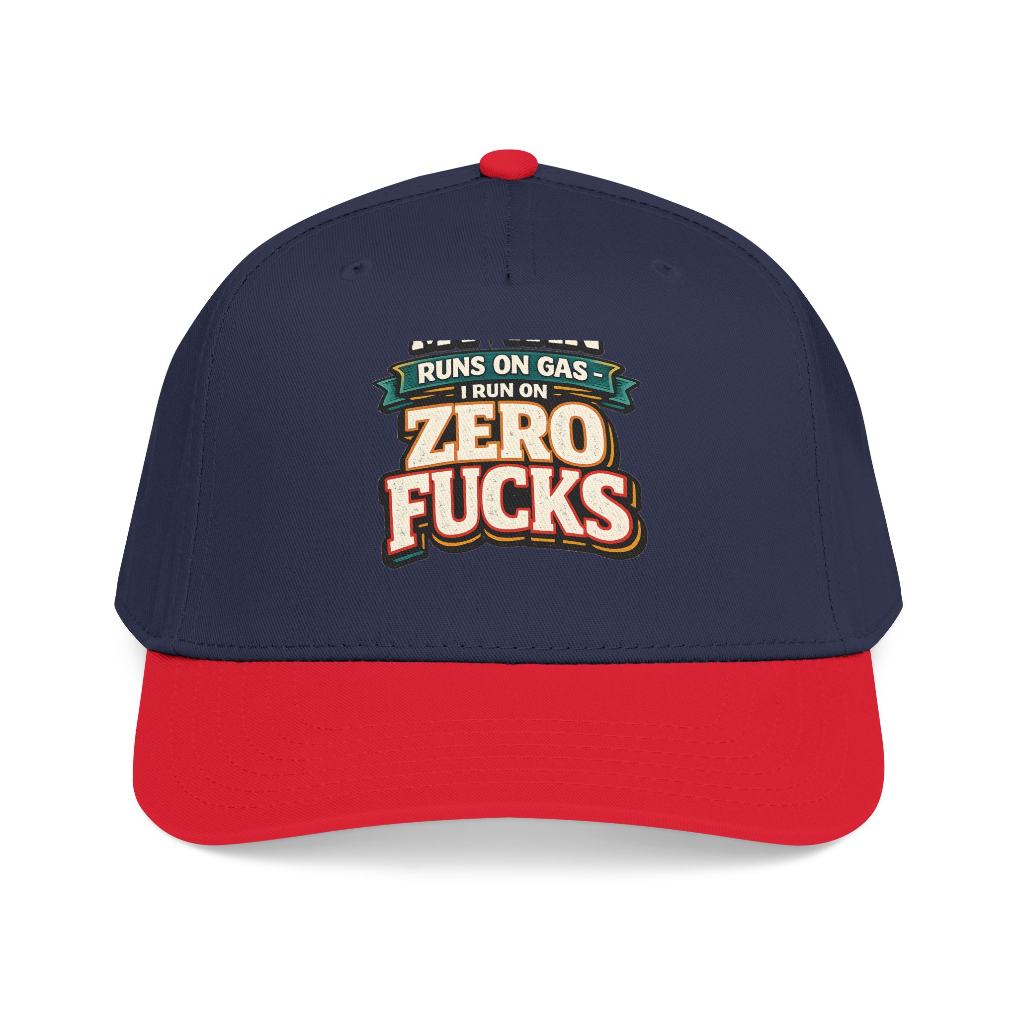 Baseball Cap - "My Van Runs On Gas" Design F**K-Line