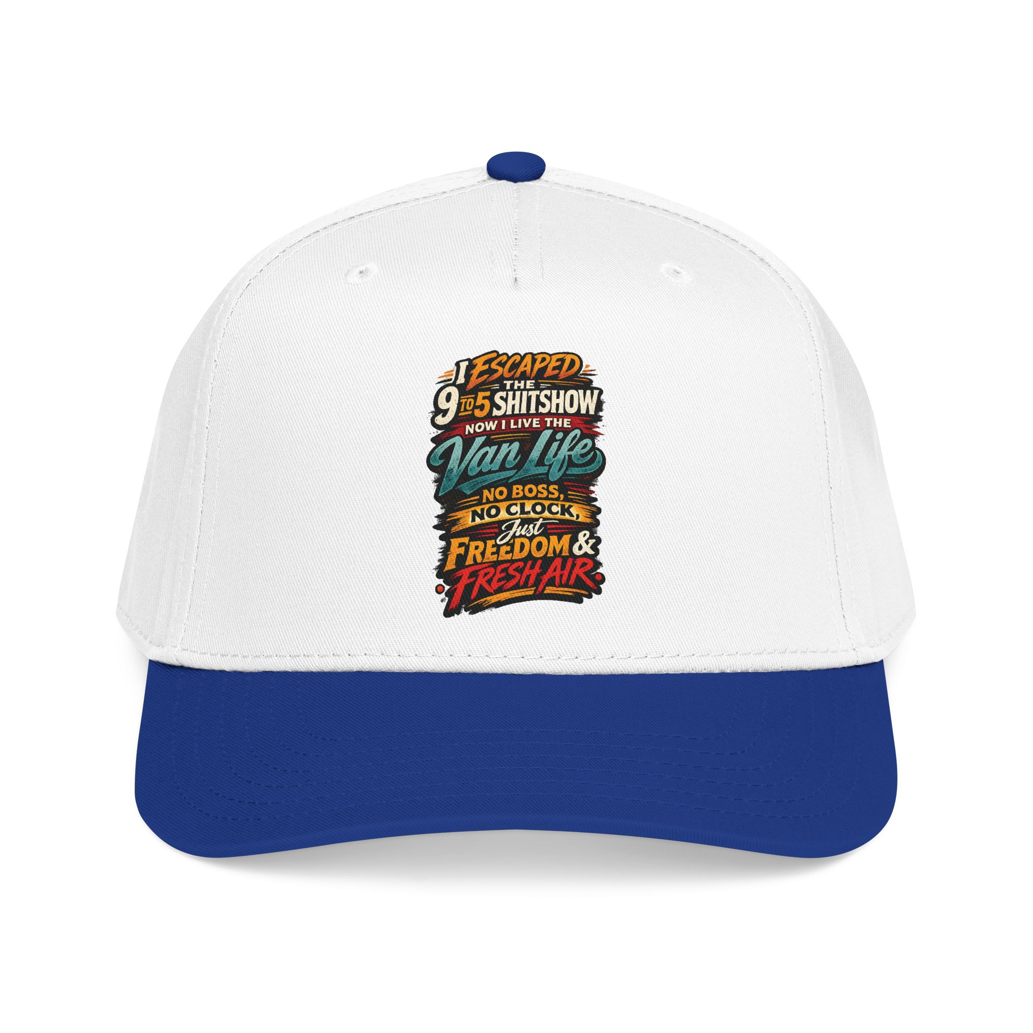 Baseball Cap - "I Escaped The 9 To 5" Design F**K-Line