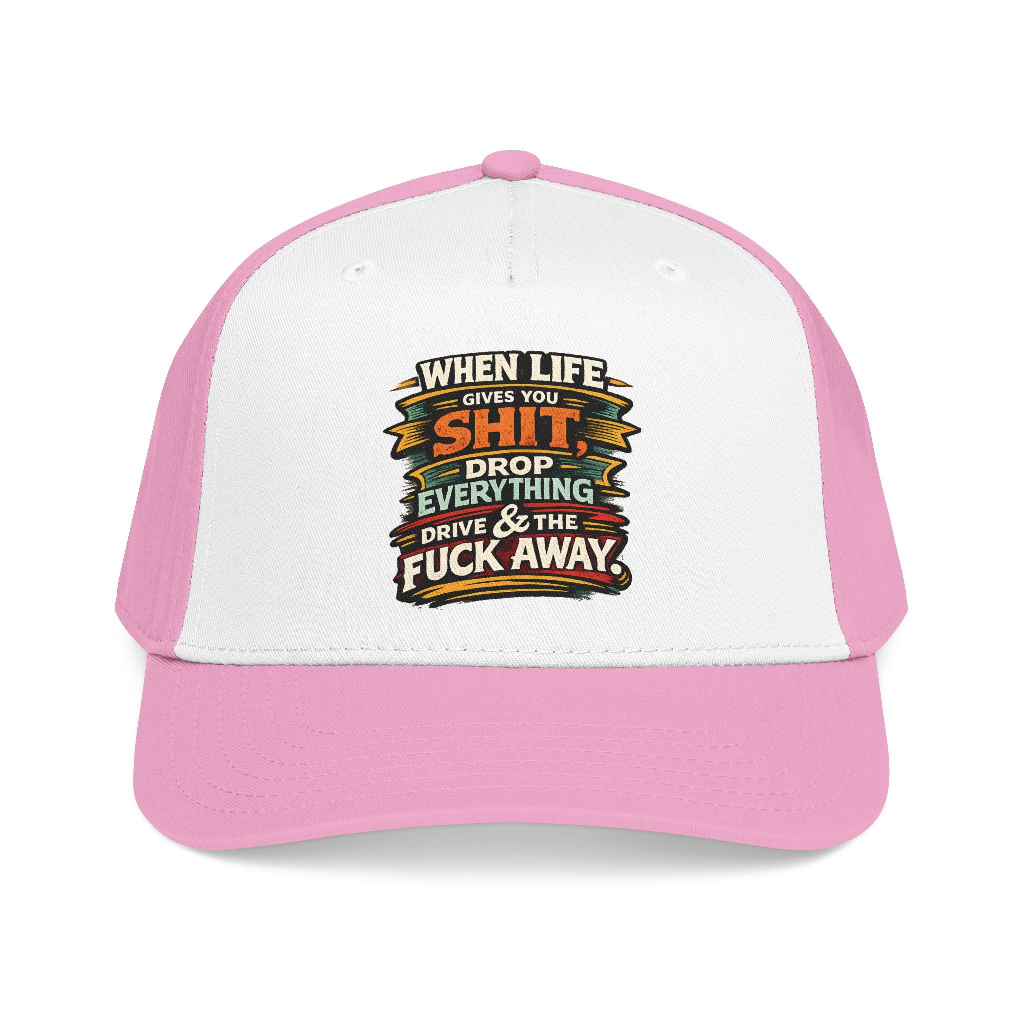Baseball Cap - "When Live Gives You Shit" Design F**K-Line