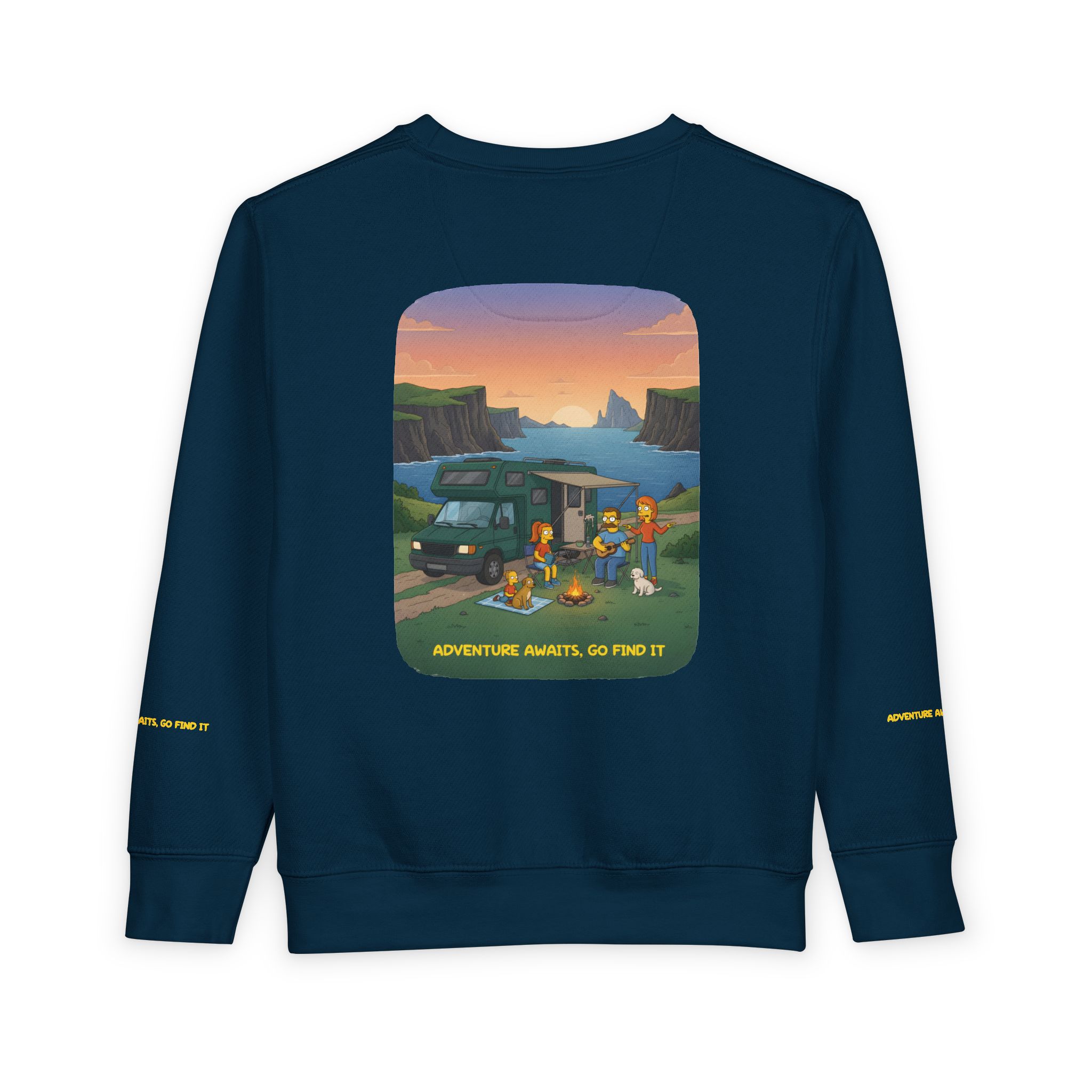 415551597664526872_2048-1.jpeg Toddler Sweatshirt - "Adventure Awaits-Go Find It" (Design Sitcom-Line)