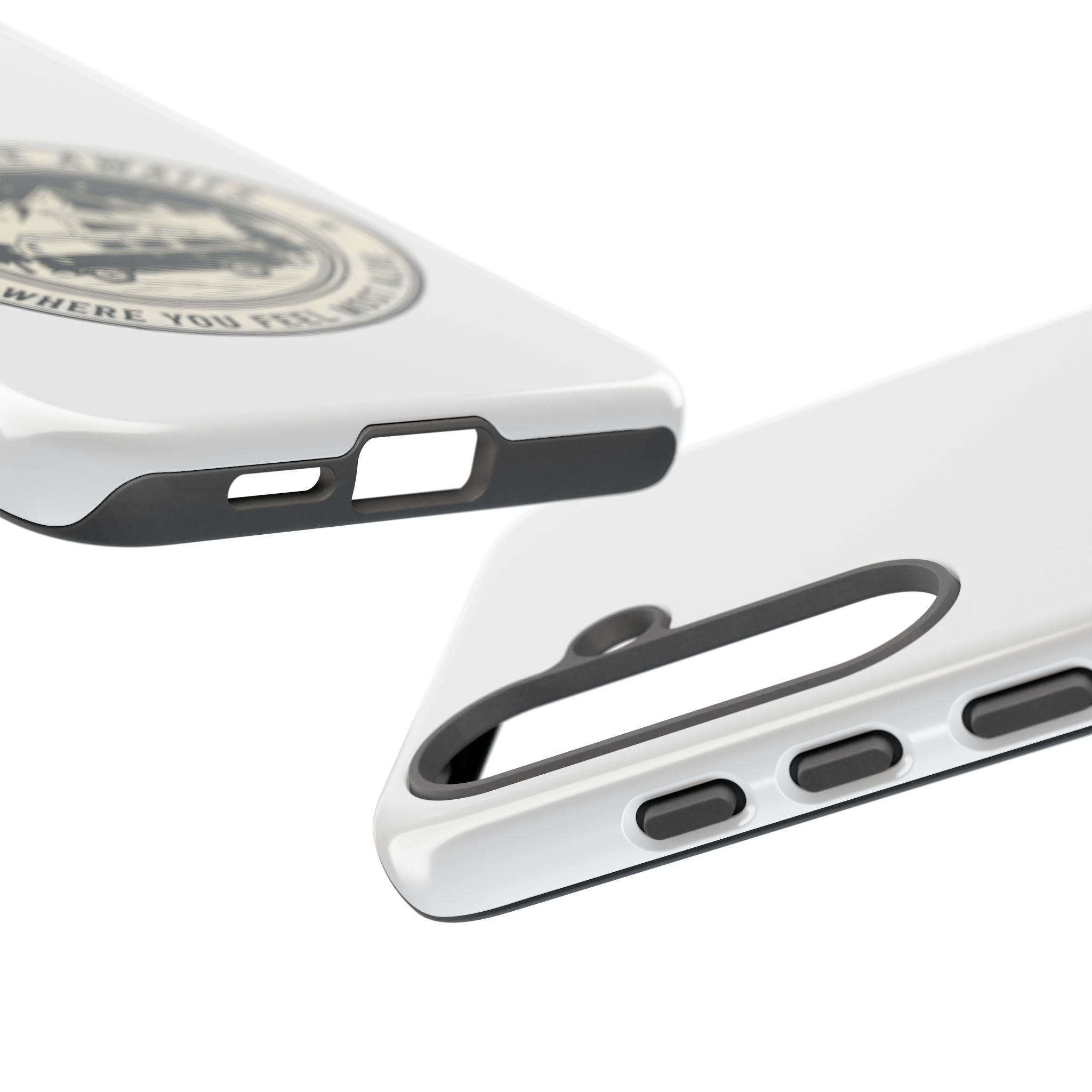 Phone Case — "Adventure Awaits-Go Where You Feel Most Alive" Camper Van Design