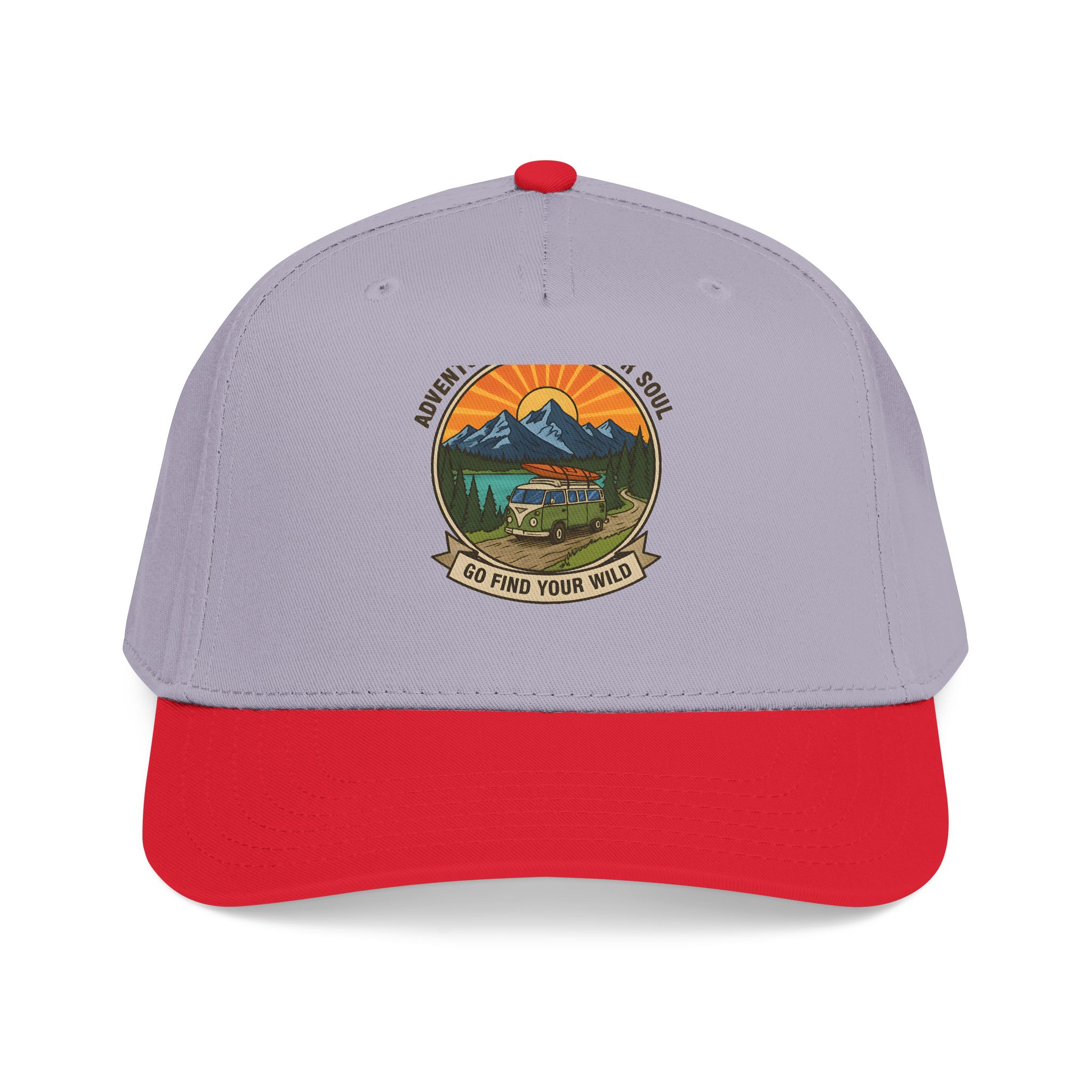 Baseball Cap — "Go Find Your Wild" Outdoor Patch