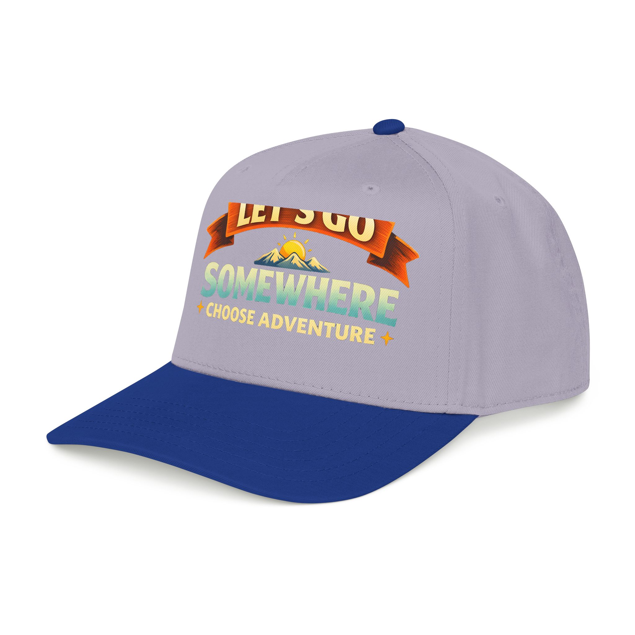 4224312814816814712_2048.jpeg Baseball Cap - "Lets Go Somewhere" Design Scenic-Line