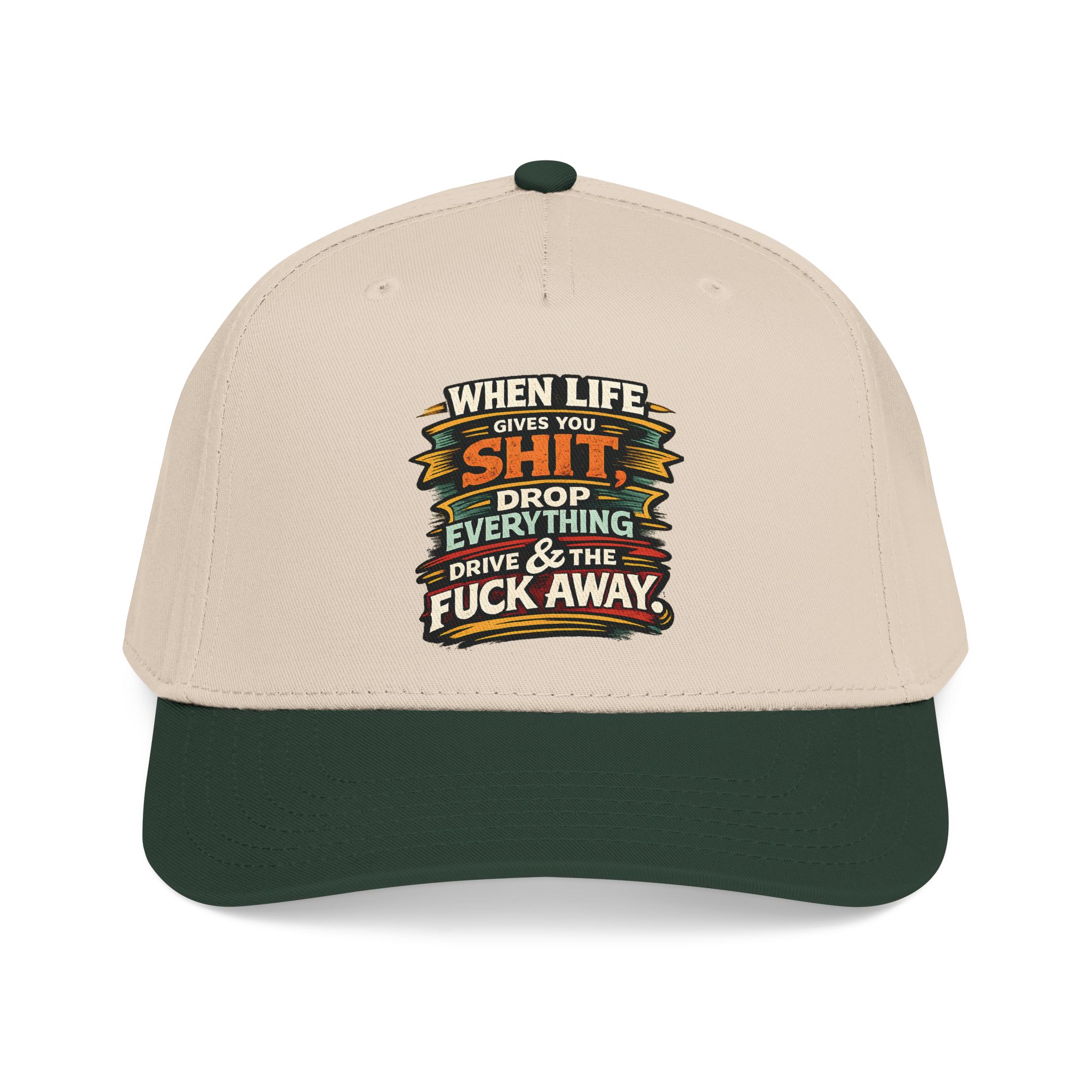 Baseball Cap - "When Live Gives You Shit" Design F**K-Line