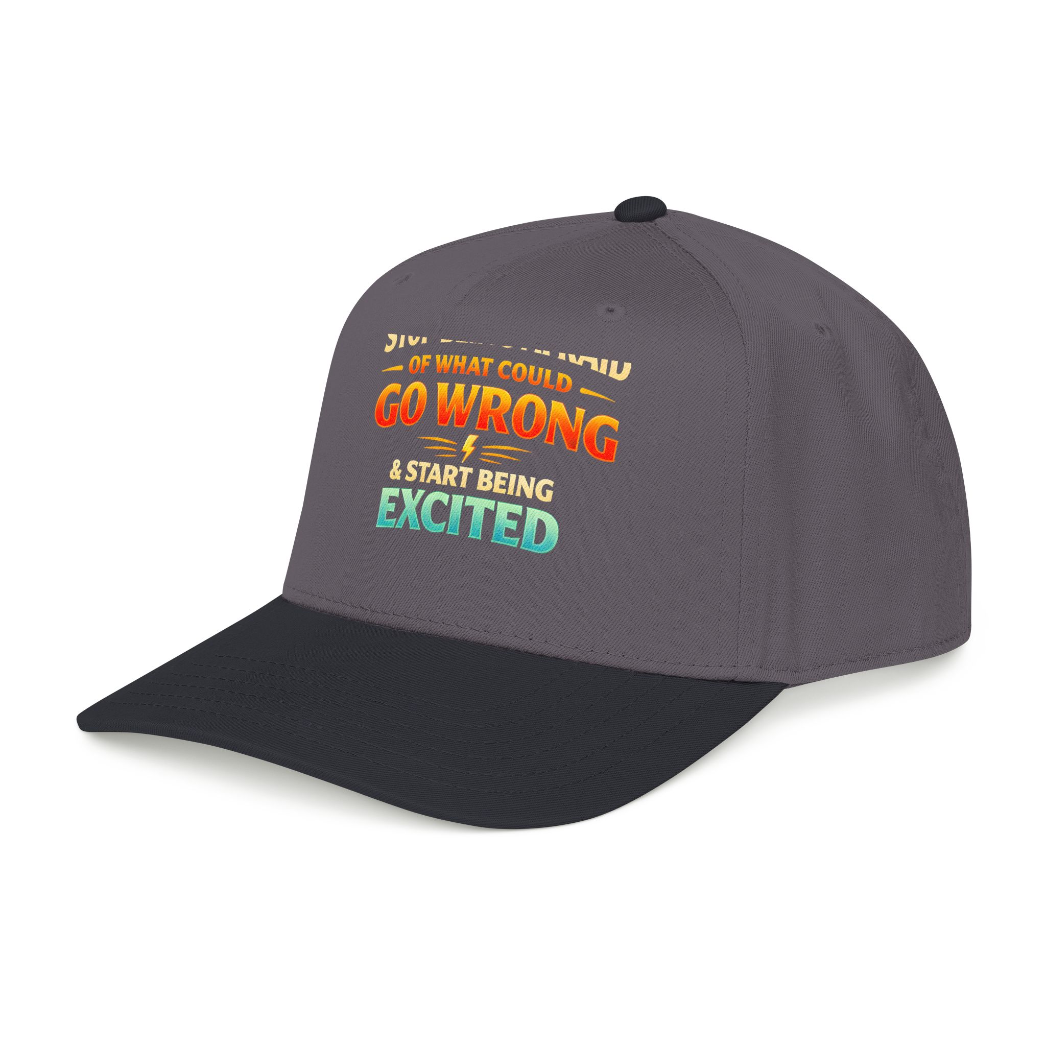 4249539007421530267_2048-1.jpeg Baseball Cap - "Stop Being Afraid Of What Could Go Wrong" Design Scenic-Line