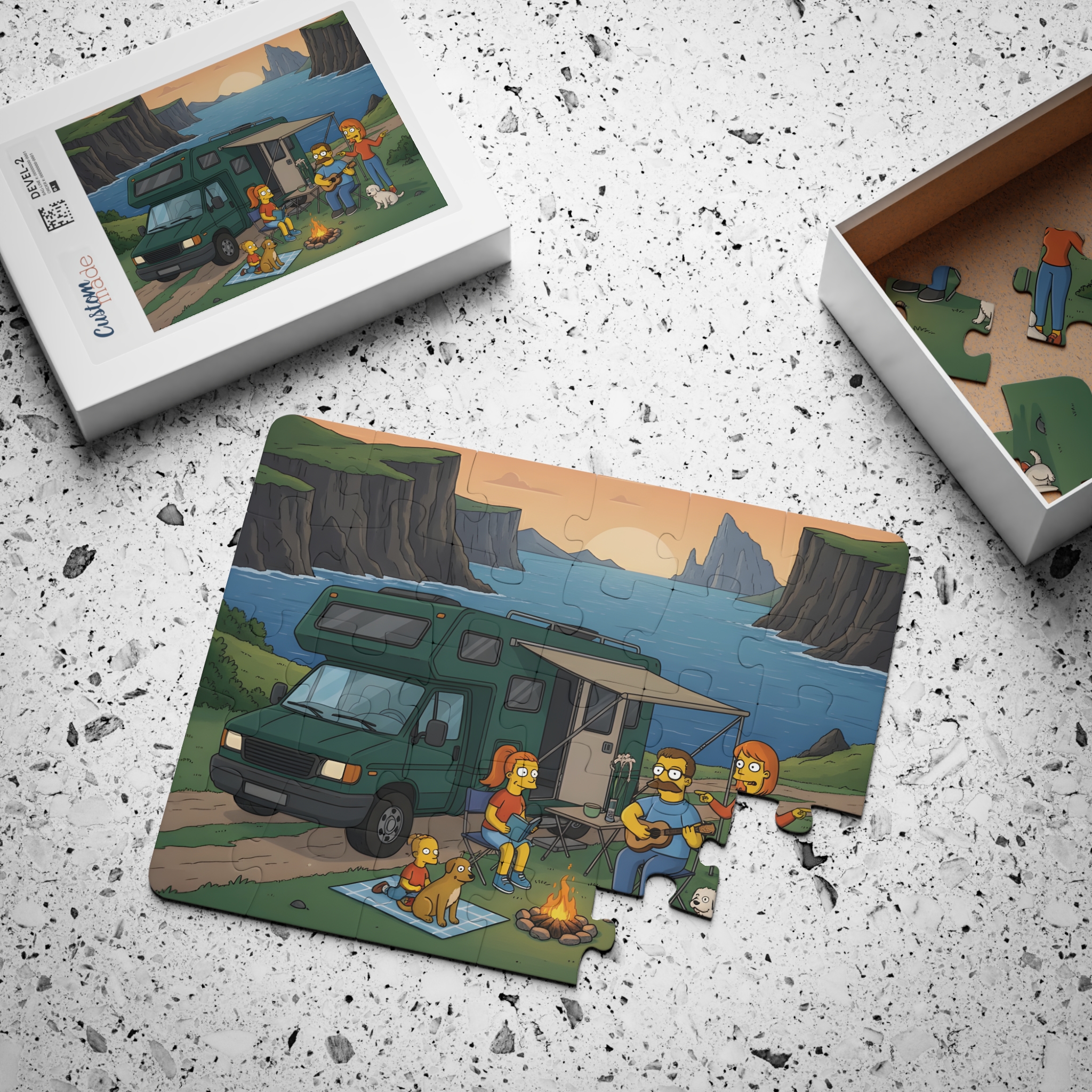 4272817884311778314_2048.jpeg Kids' 30‑Piece Camping Puzzle— Family RV Camping Jigsaw for Children