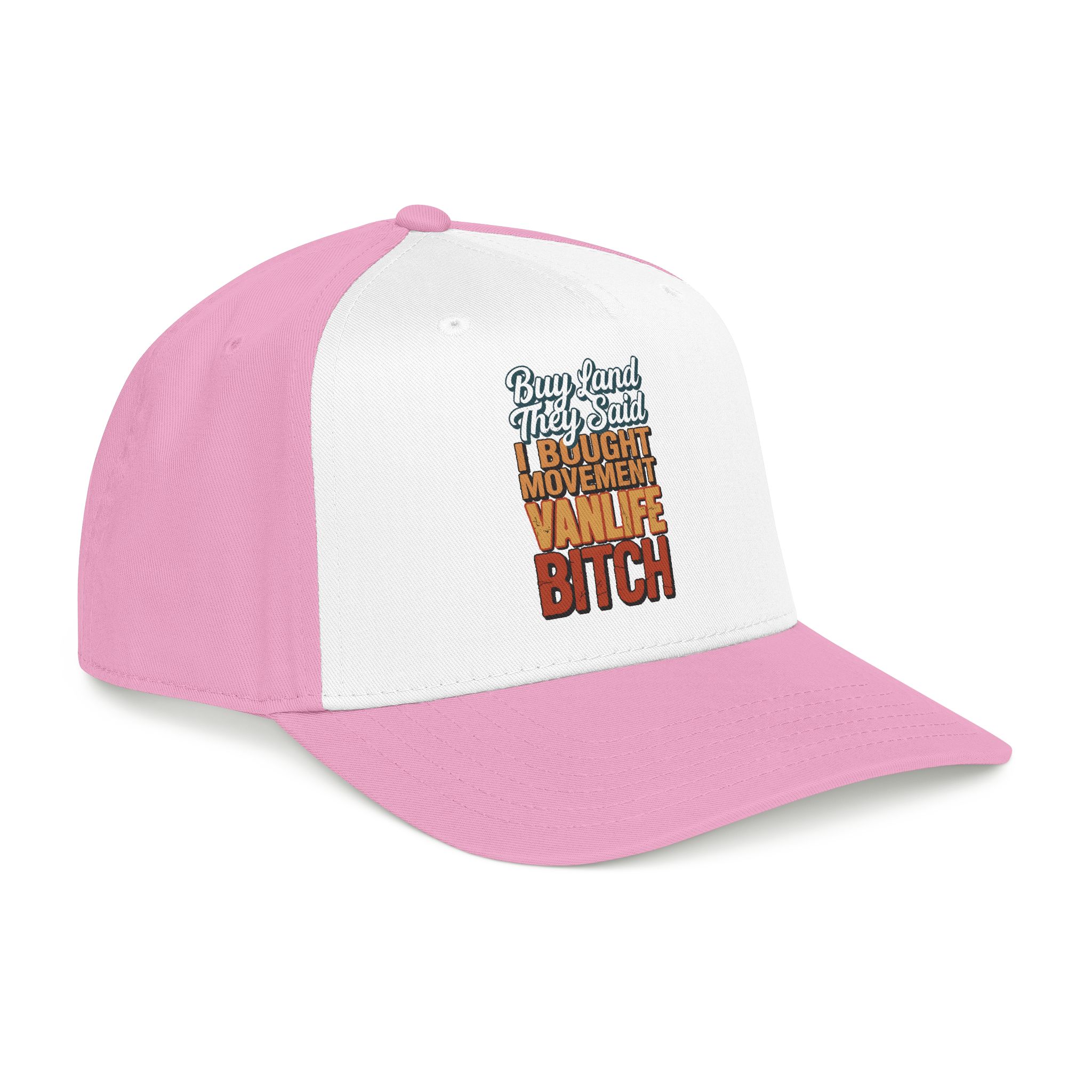 Baseball Cap - "Buy Land They Said" Design F**K-Line
