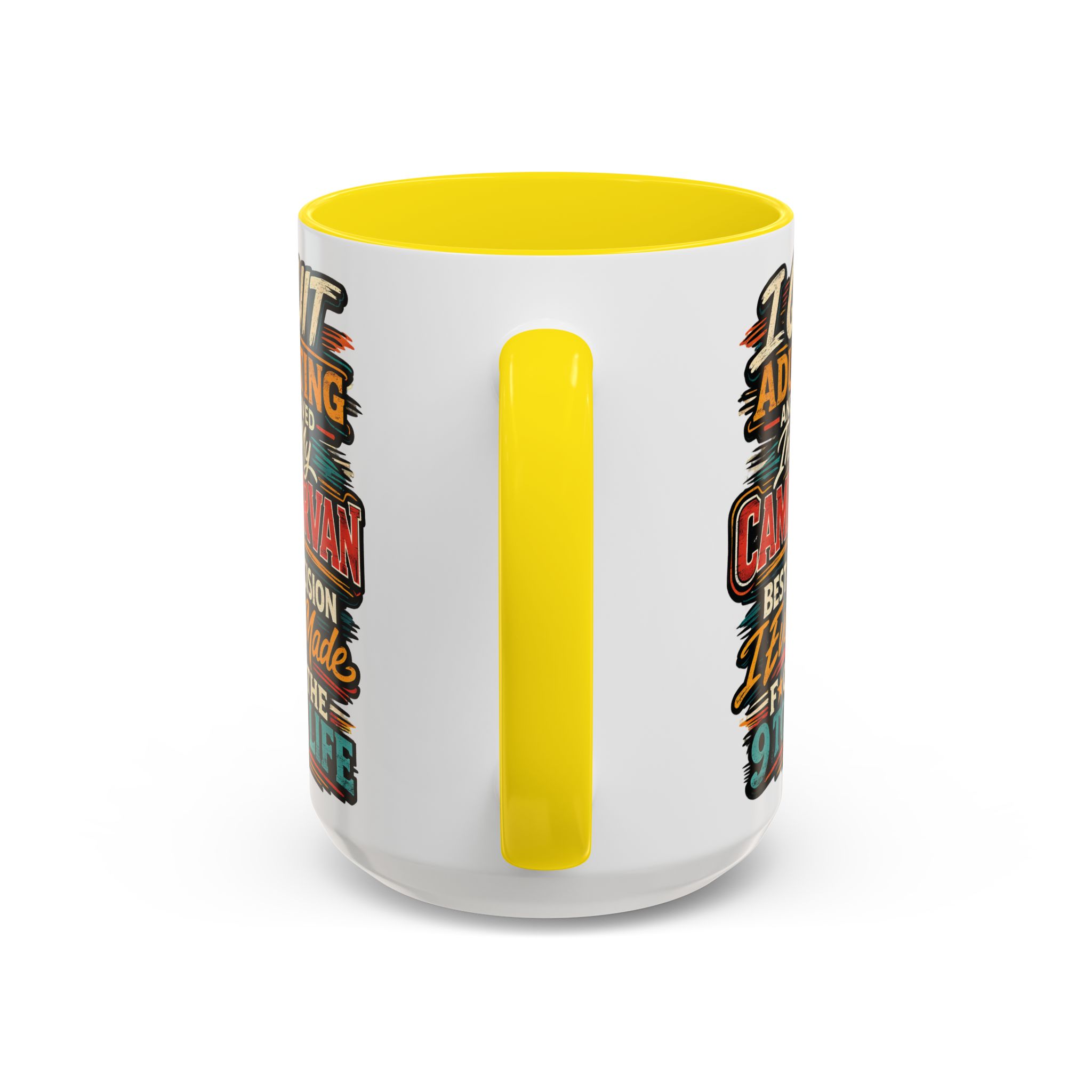 4301698844386247062_2048.jpeg Accent Coffee Mug (11, 15oz) — "I Quit Adulting" Design F**K-Line