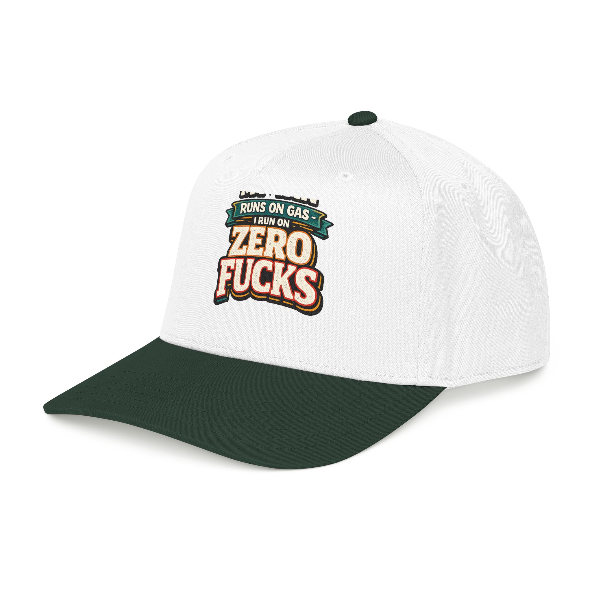 Baseball Cap - "My Van Runs On Gas" Design F**K-Line