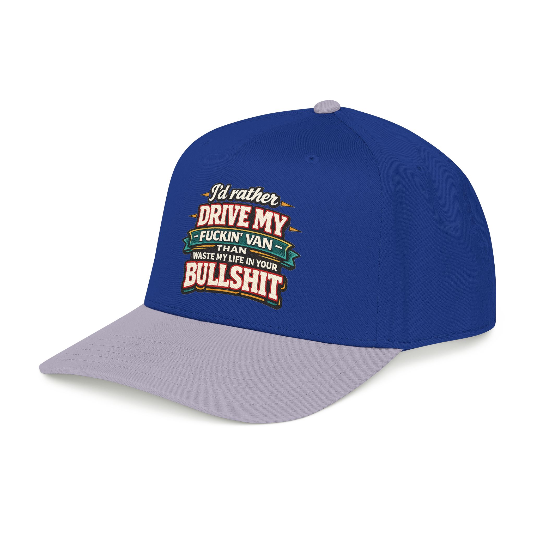 Baseball Cap - "I´d Rather Drive My Fucking Van" Design F**K-Line