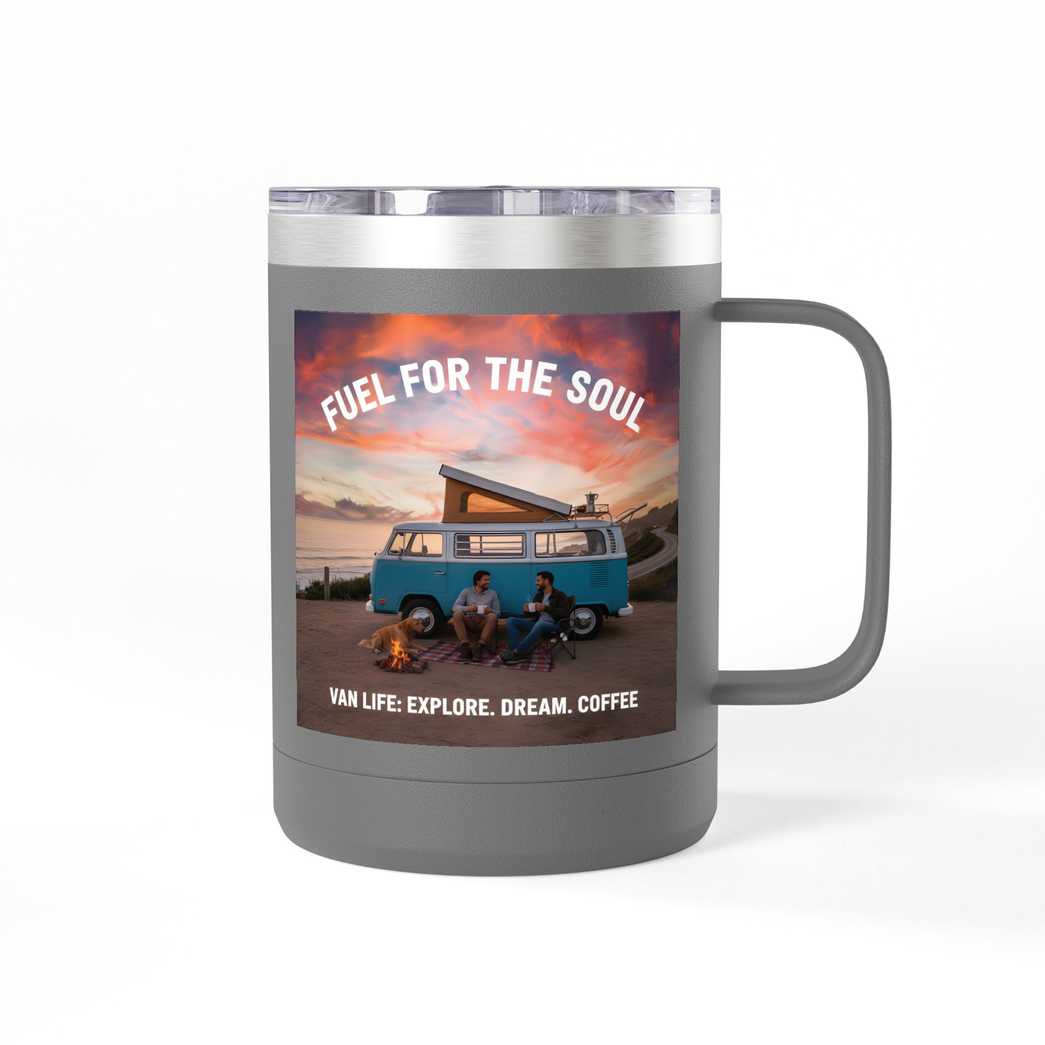 Coffee Mug Tumbler, 15oz — "Fuel for the Soul"