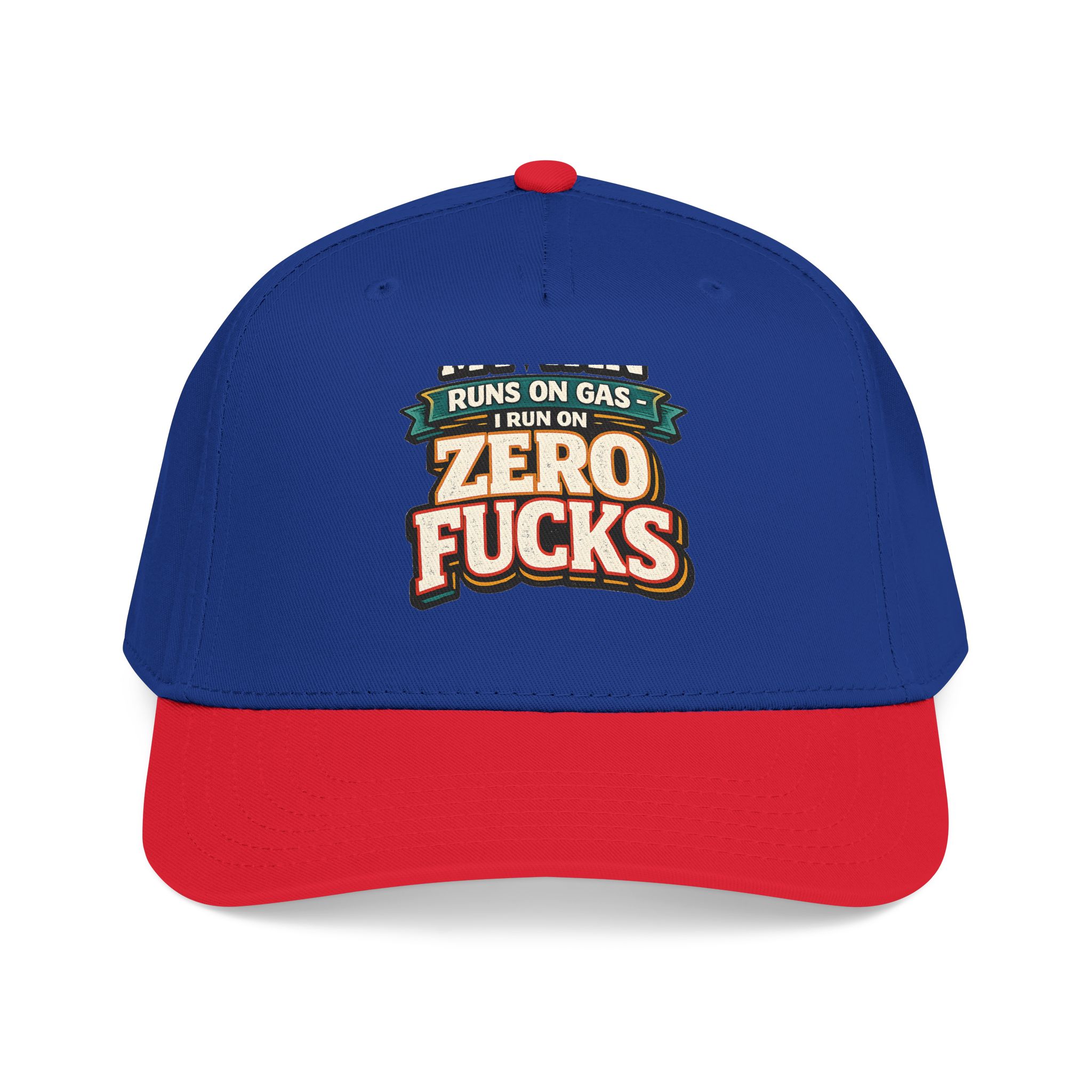 Baseball Cap - "My Van Runs On Gas" Design F**K-Line
