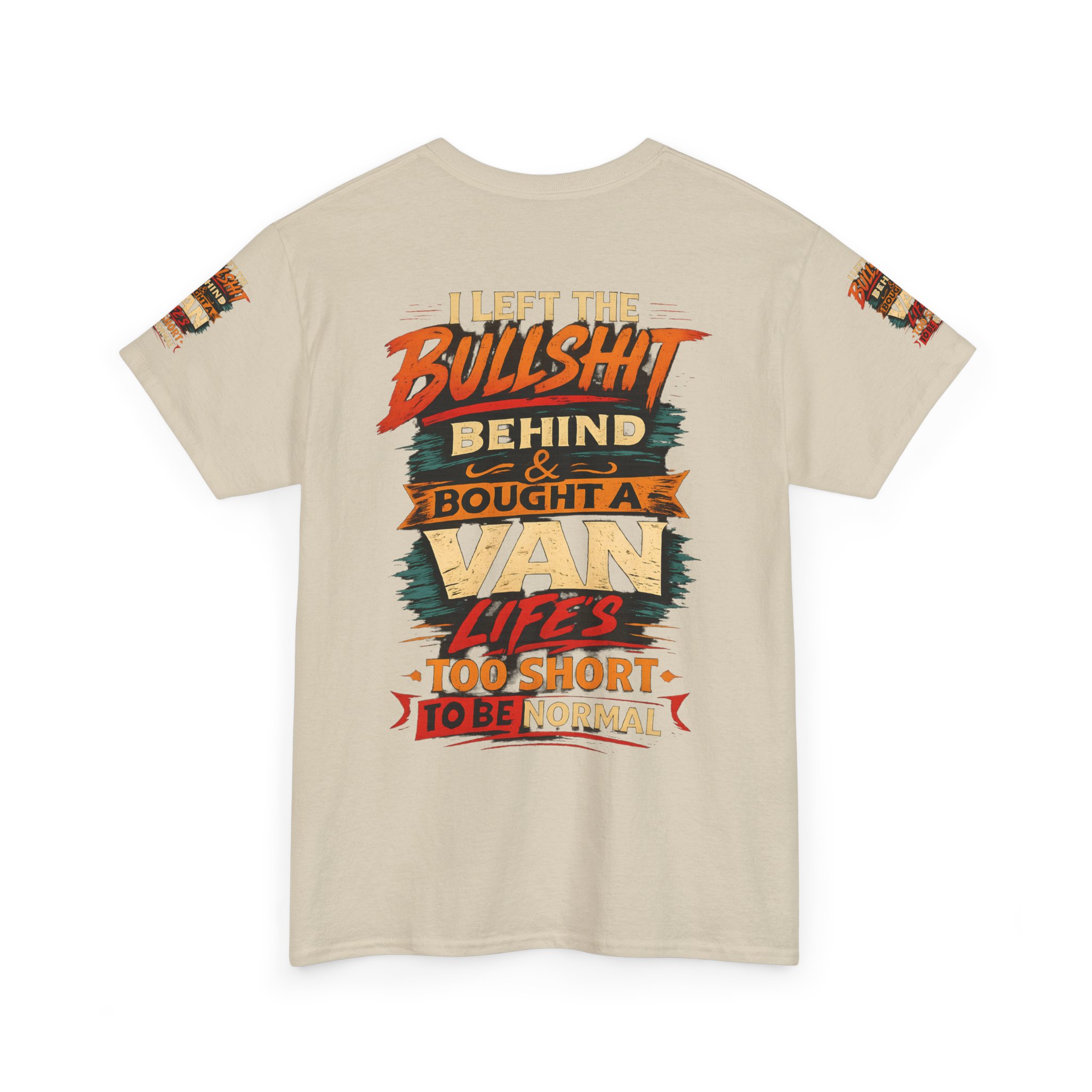 4366537921532007445_2048.jpeg Unisex Heavy Cotton Tee — "I Left The Bullshit" Design F**K-Line