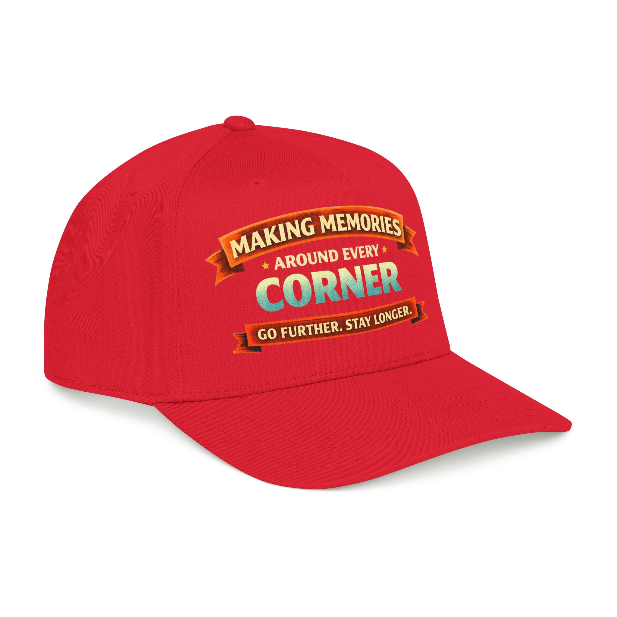 Baseball Cap - "Making Memories Around Every Corner" Design Scenic-Line
