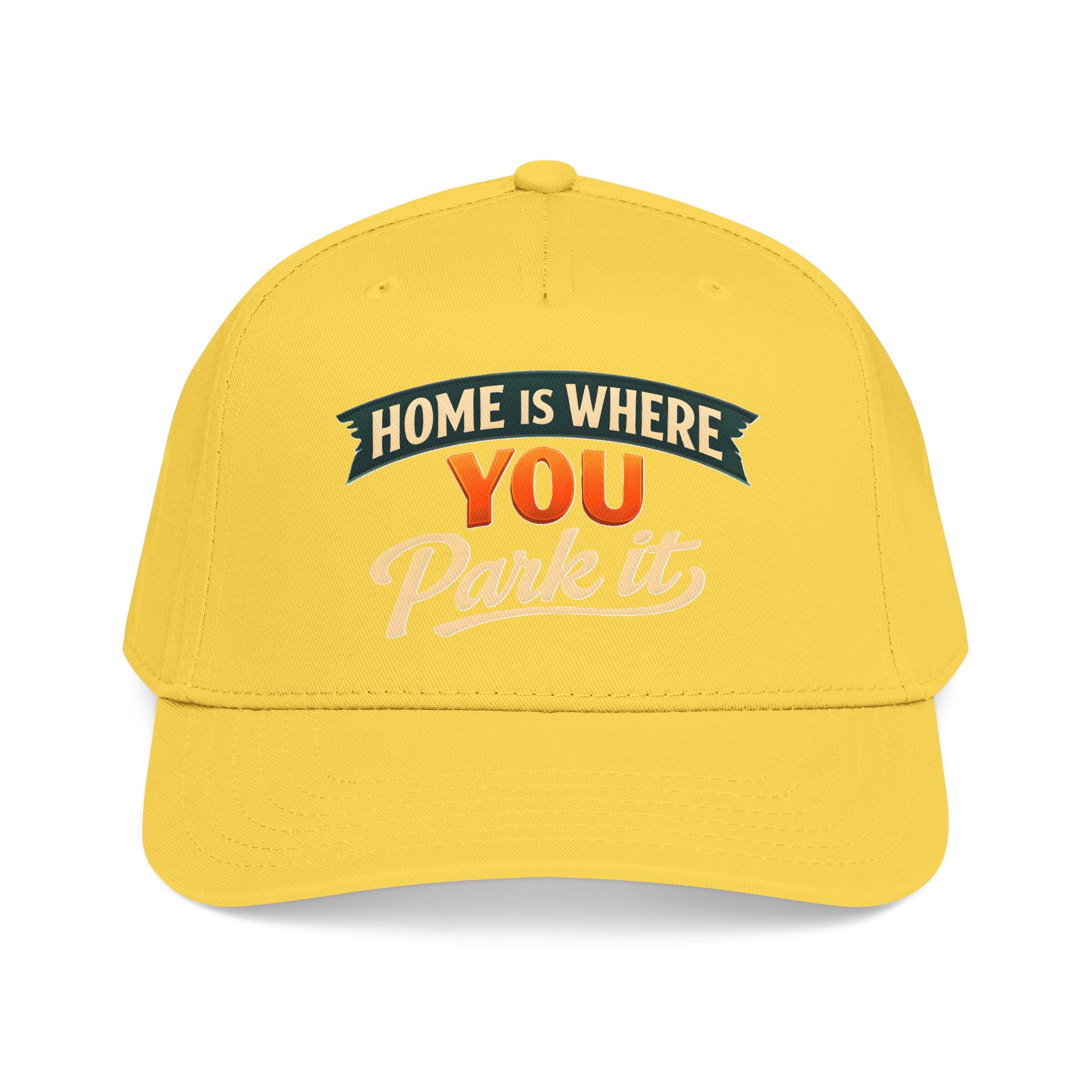 Baseball Cap - "Home Is where You Park It" Design Scenic-Line
