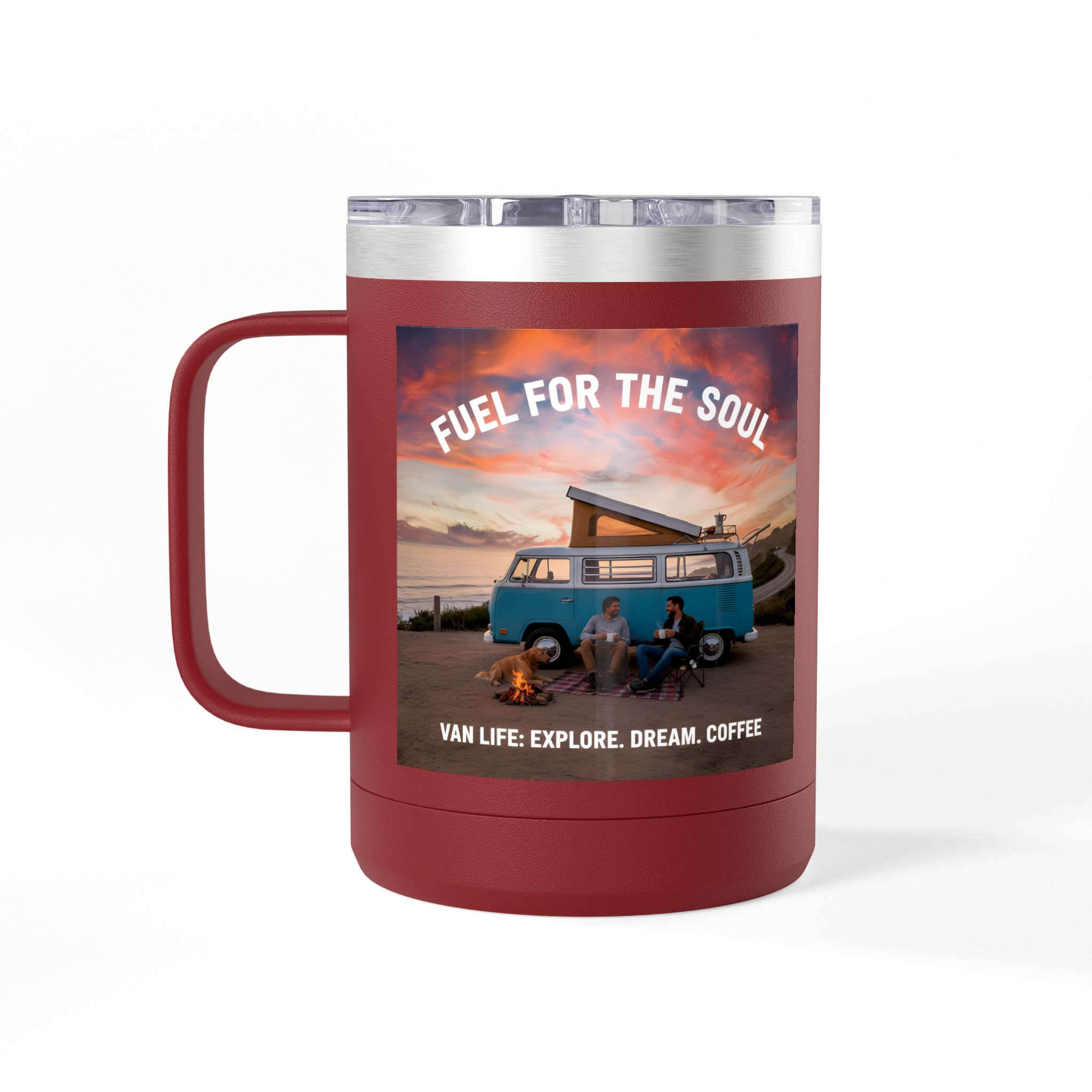 Coffee Mug Tumbler, 15oz — "Fuel for the Soul"
