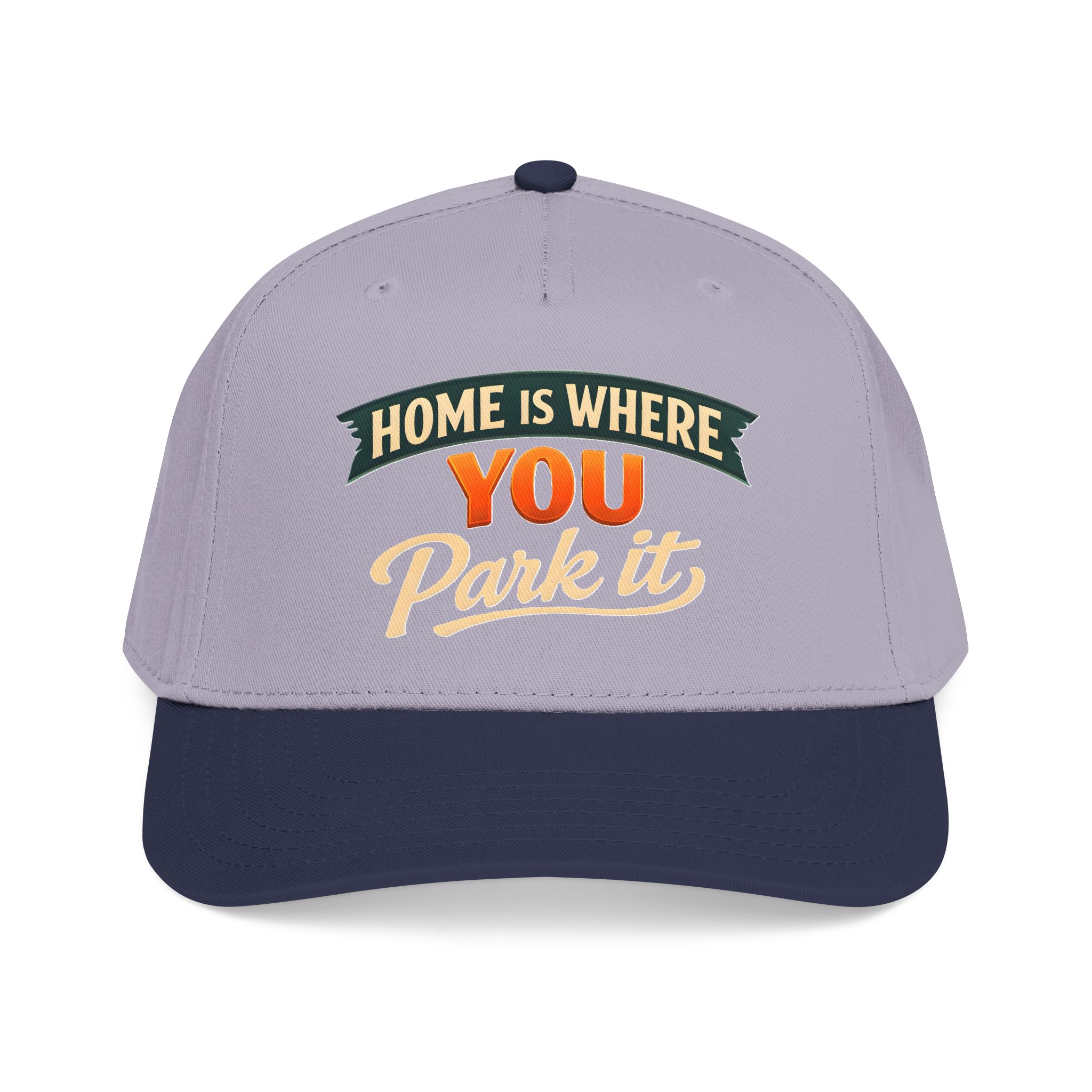 Baseball Cap - "Home Is where You Park It" Design Scenic-Line