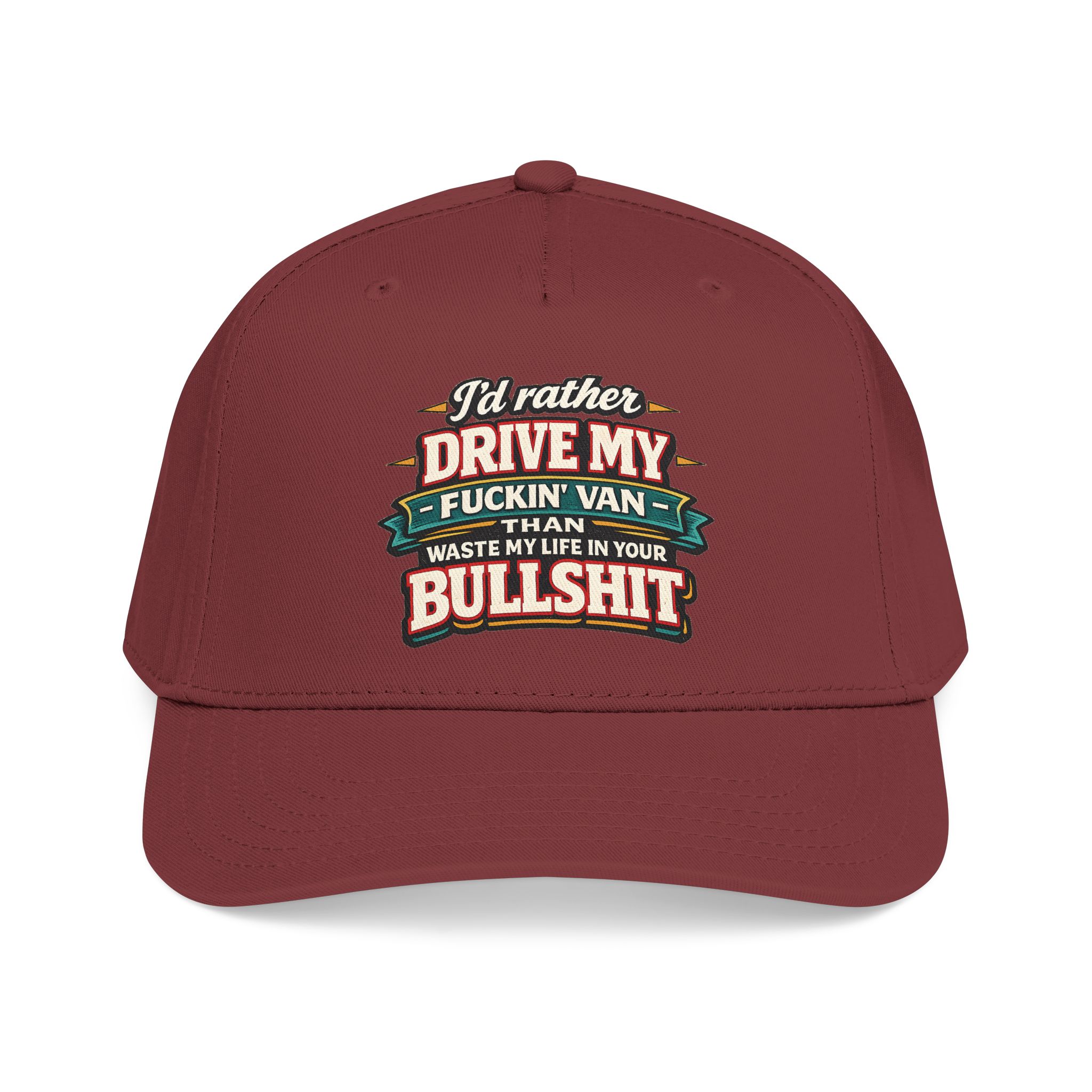 Baseball Cap - "I´d Rather Drive My Fucking Van" Design F**K-Line