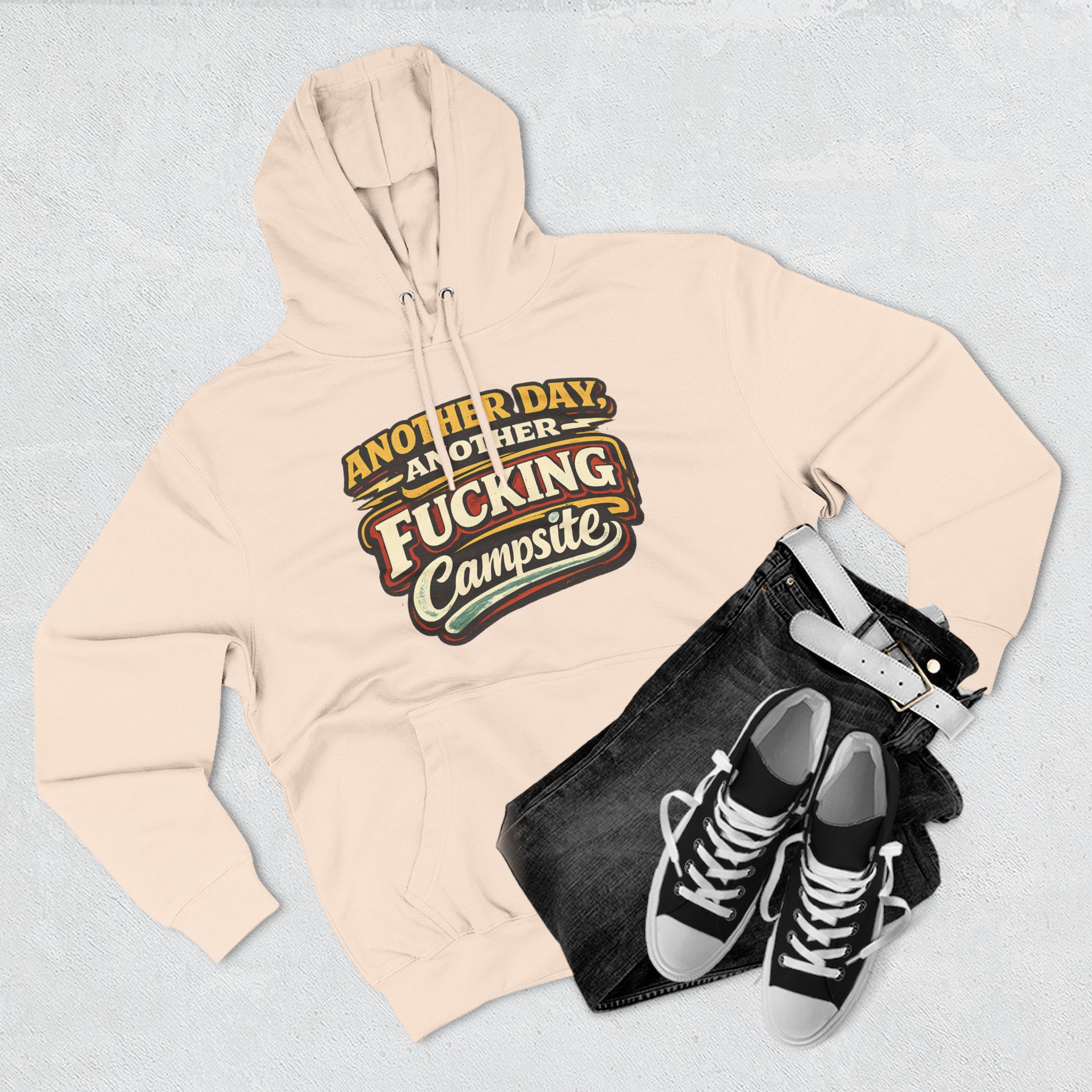 442204589943453444_2048.jpeg Three-Panel Fleece Hoodie - "Another Day" Design F**K-Line