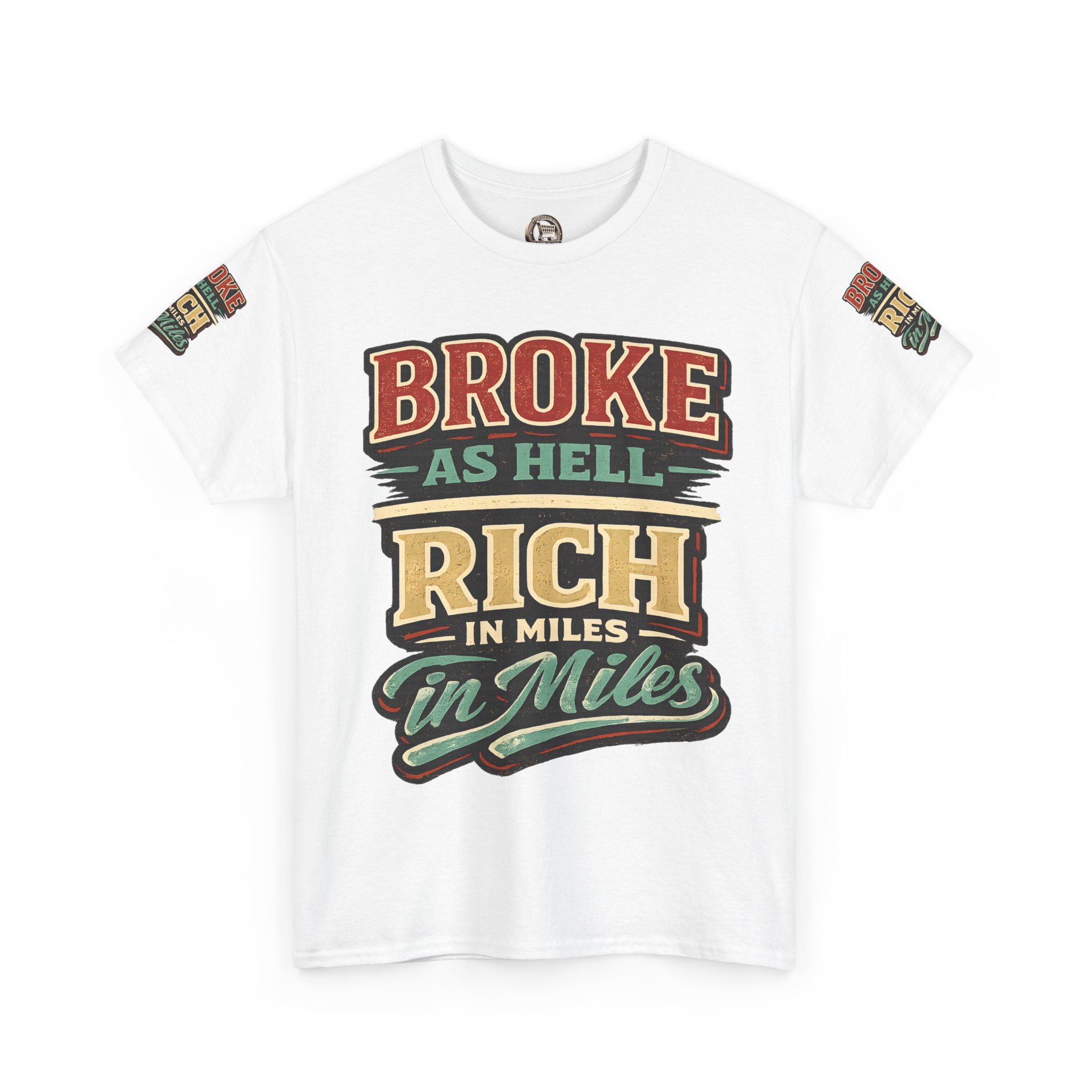 4424734560426626375_2048.jpeg Unisex Heavy Cotton Tee — "Broke As Hell" Design F**K-Line