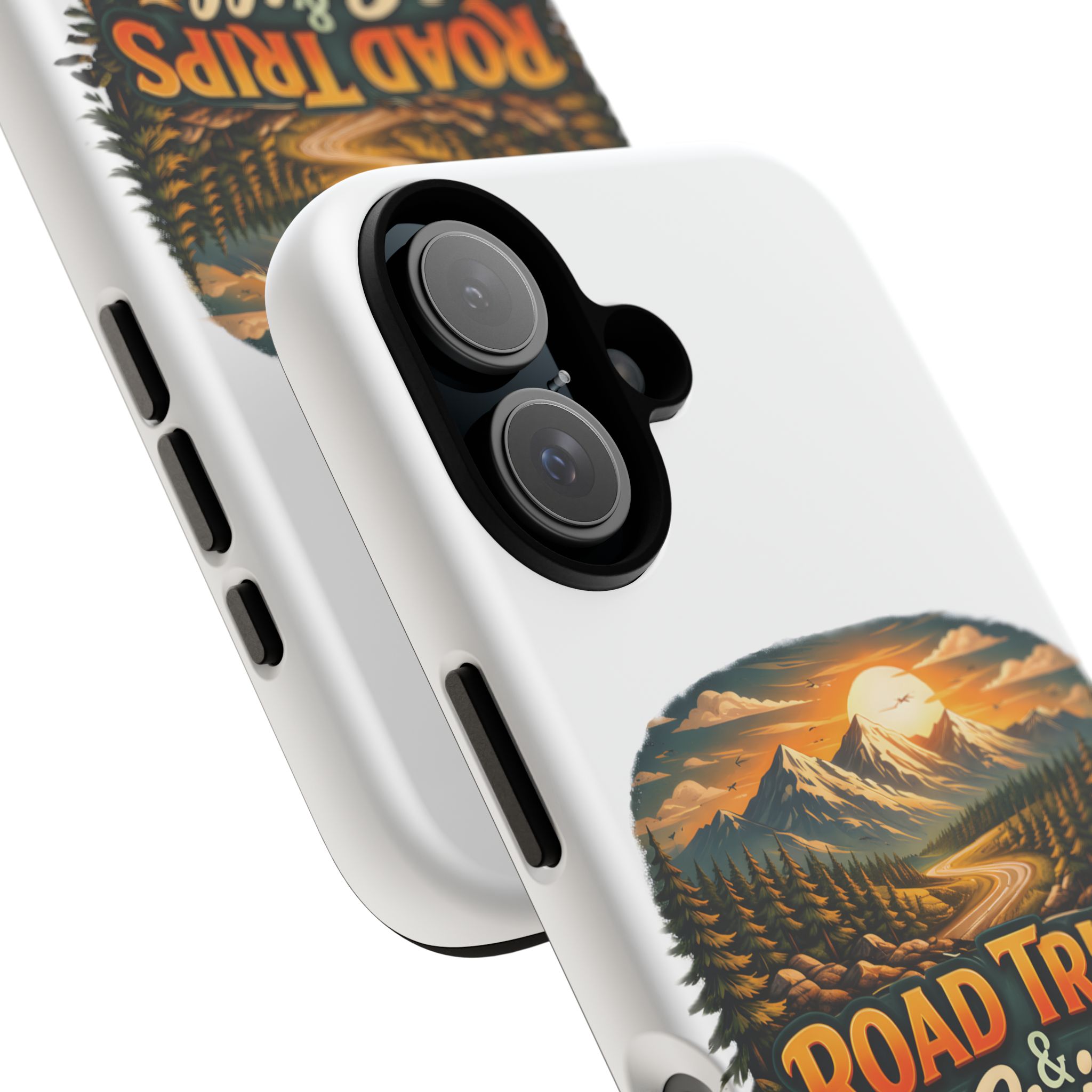Phone Case — "Road Trips and Chill" (Design Scenic-Line)