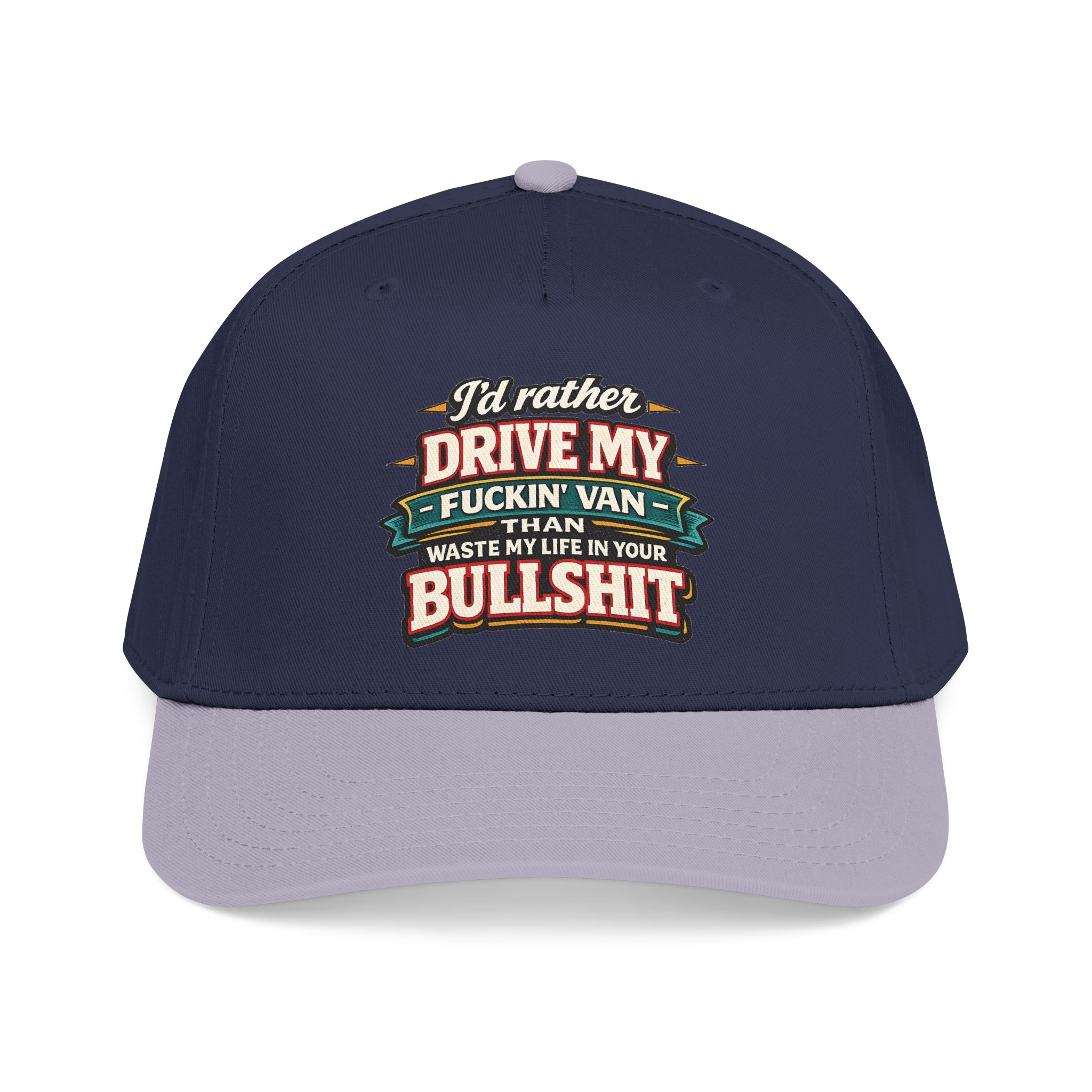 Baseball Cap - "I´d Rather Drive My Fucking Van" Design F**K-Line