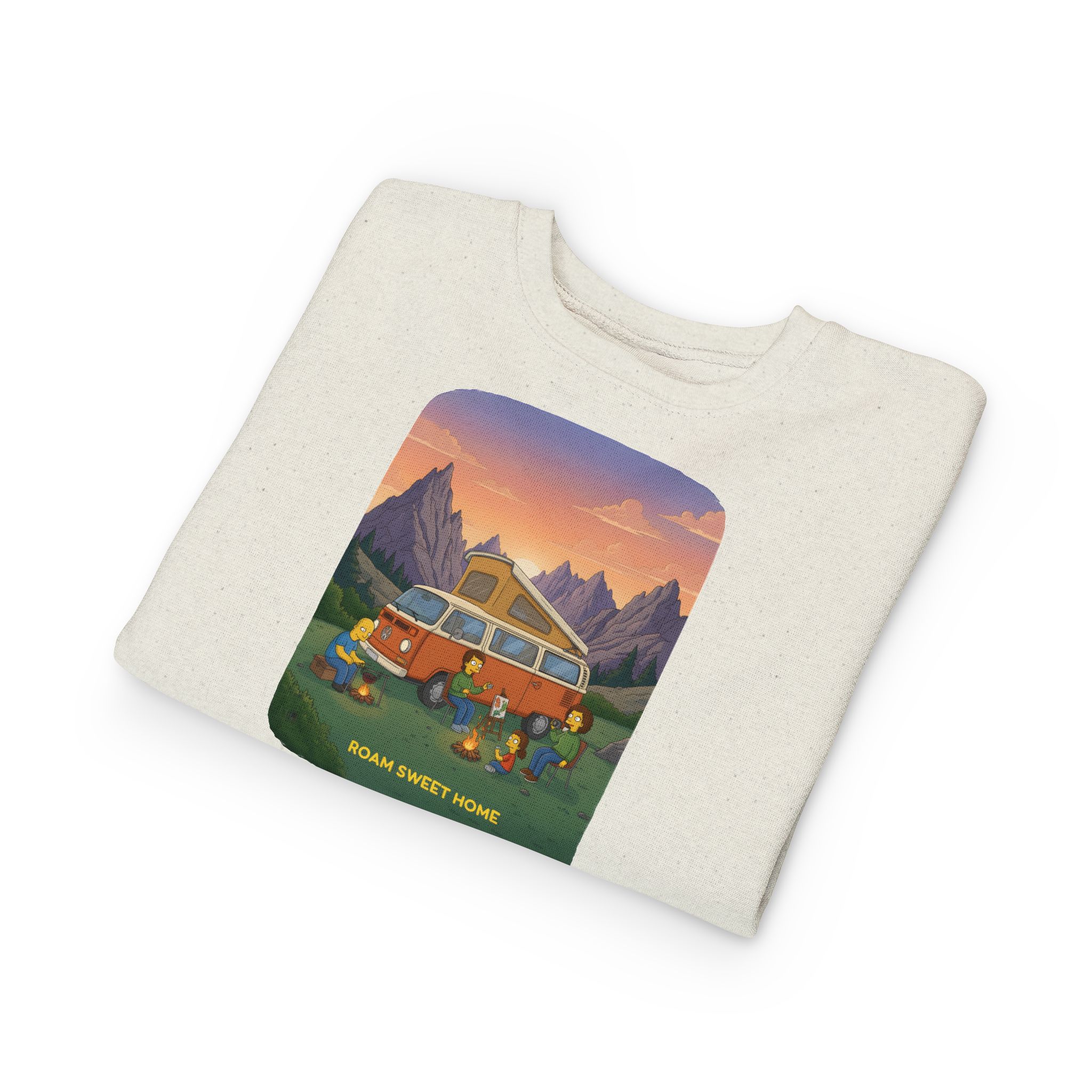 Toddler Sweatshirt - "Roam Sweet Home" (Design Sitcom-Line)