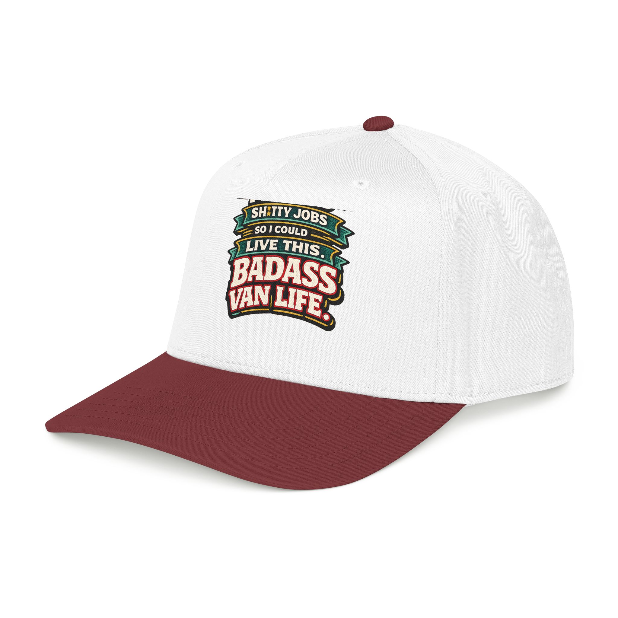 Baseball Cap - "I Worked Shitty Jobs" Design F**K-Line