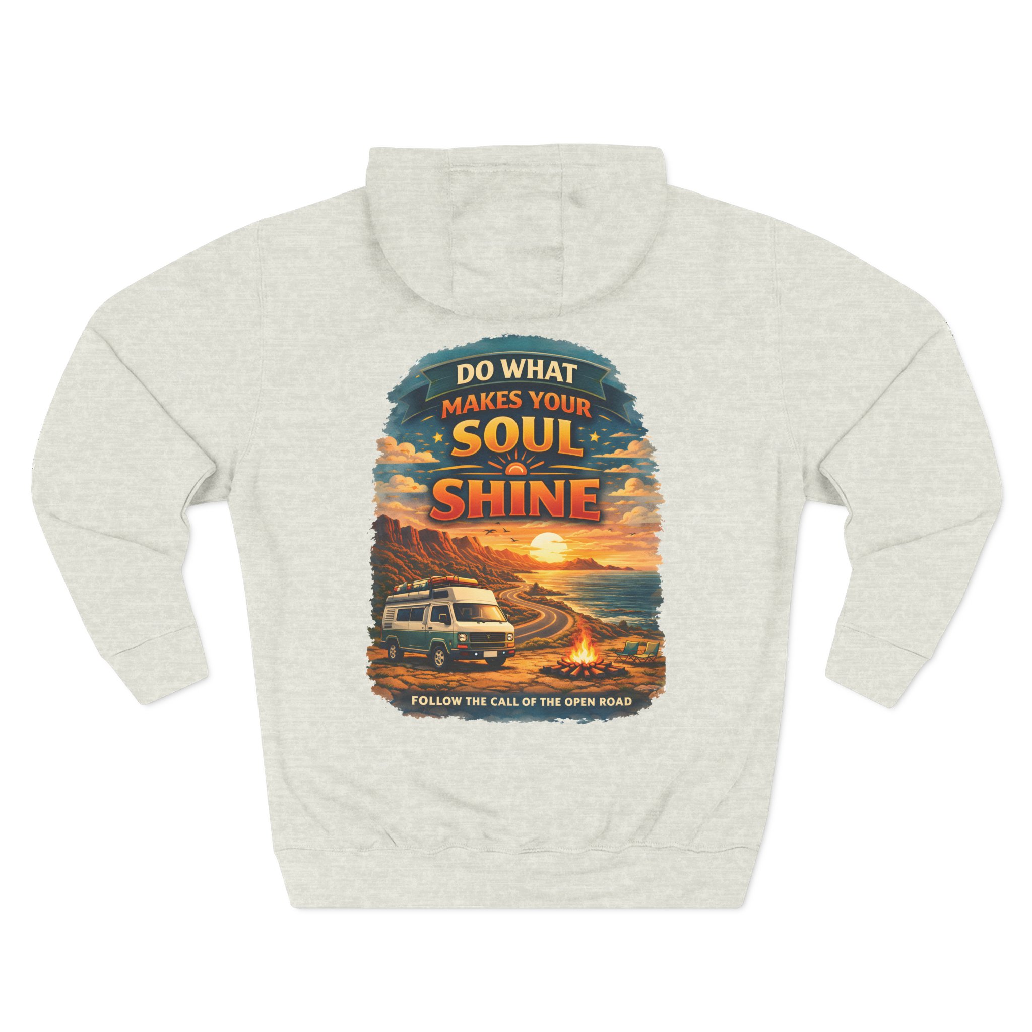 4473681056069910588_2048.jpeg Three-Panel Fleece Hoodie - "Do What Makes Your Soul Shine" Design Scenic-Line
